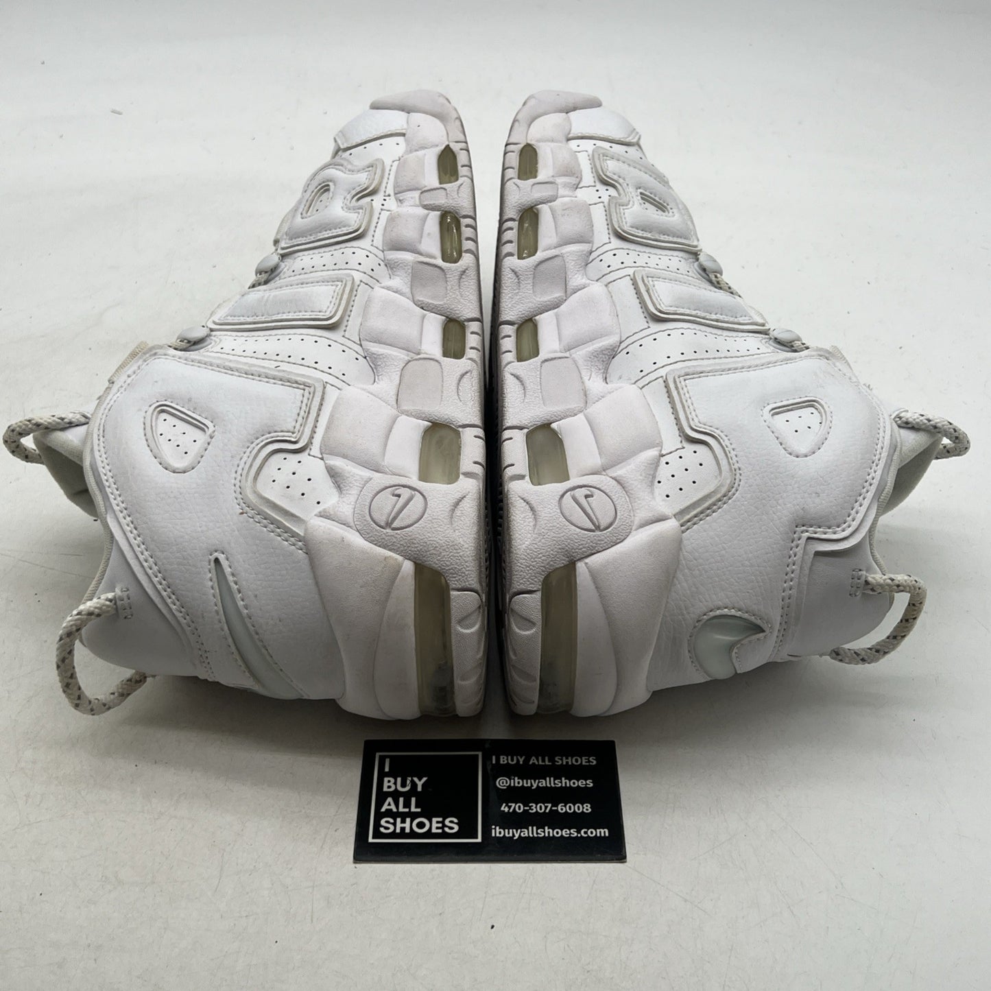 Size 10 - Nike Air More Uptempo Triple White (921948-100)