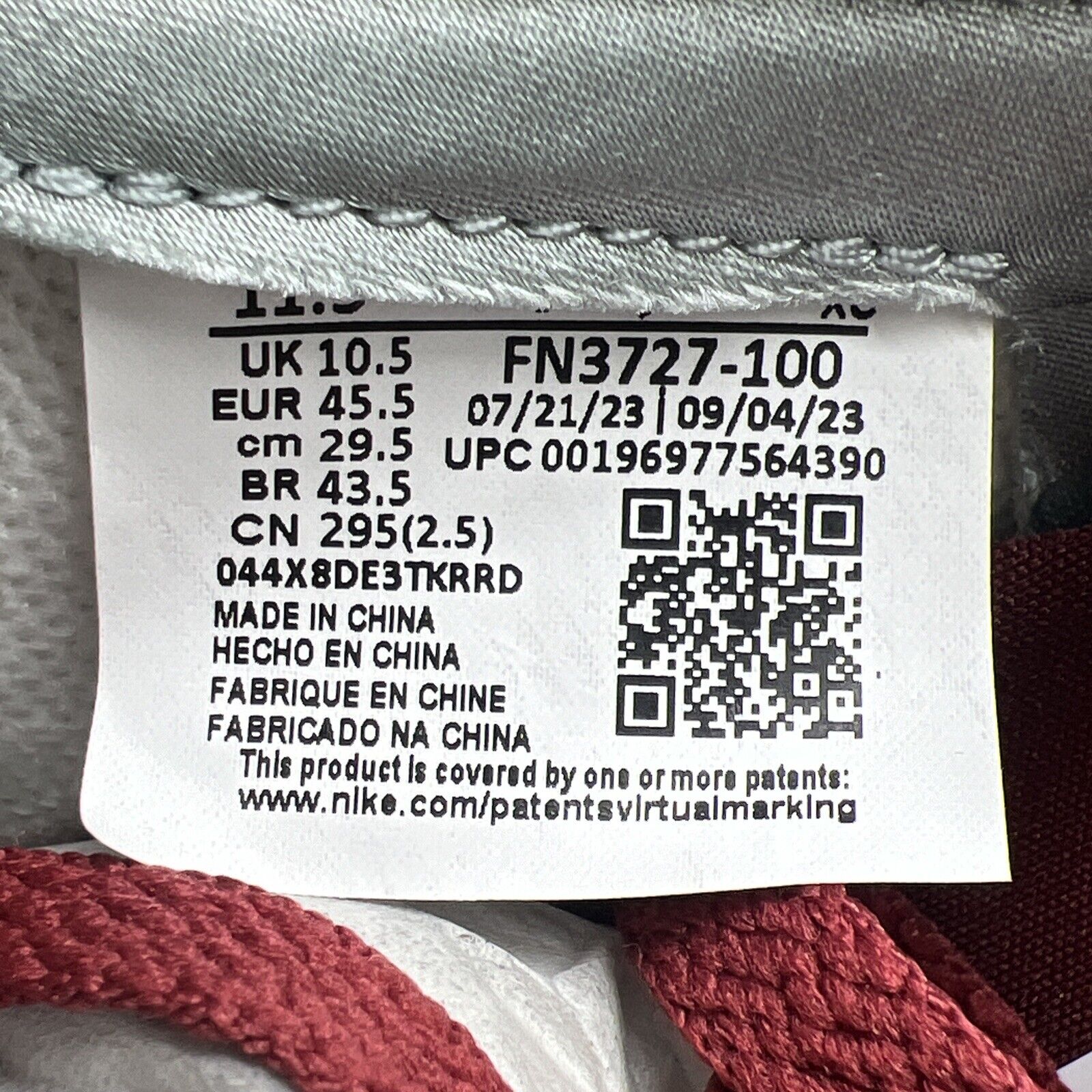 Size 11.5 - Air Jordan 1 Retro OG Low Year of the Dragon (FN3727-100)