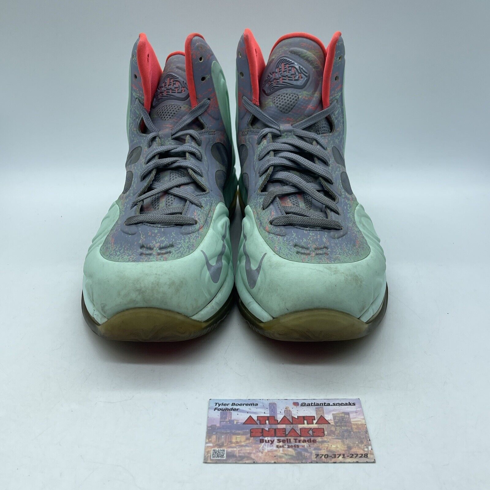 Size 11 - Nike Air Max Hyperposite Rajon Rondo Blue Grey Suede (524862-302)