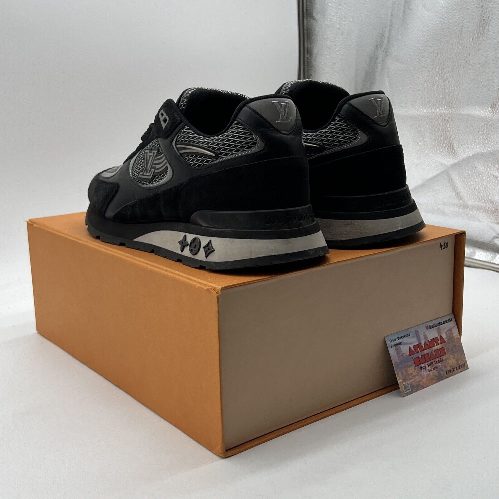 Size 10 - Louis Vuitton Run Away Sneakers 1A9J1G