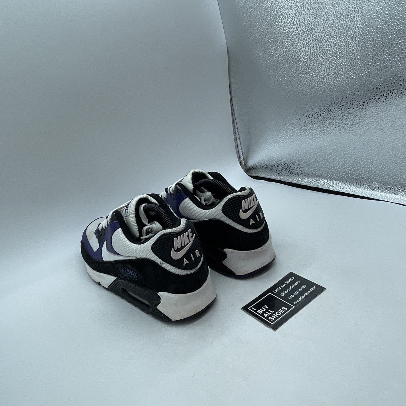 Size 9.5 - Nike Air Max 90 Black (325018-053)