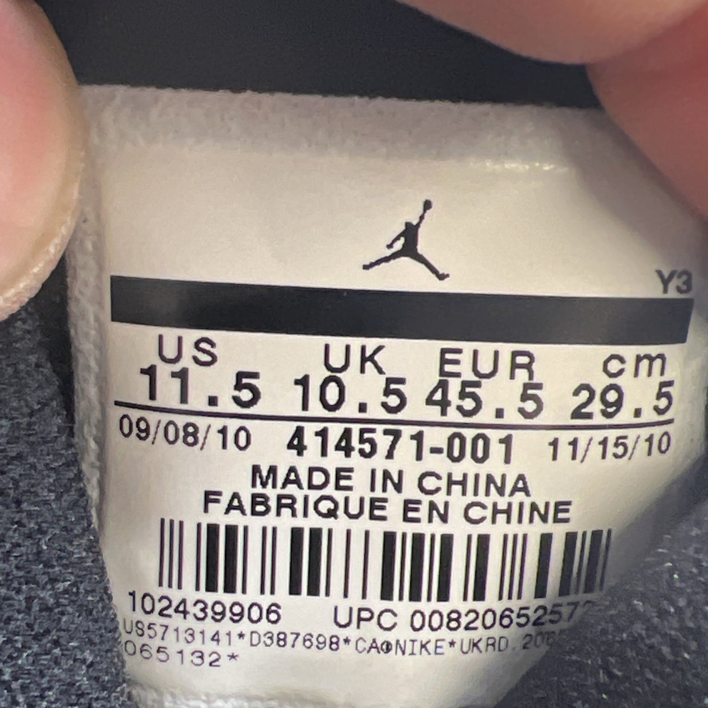 Size 11.5 - Air Jordan 13 Retro 2011 Playoff (414571-001)