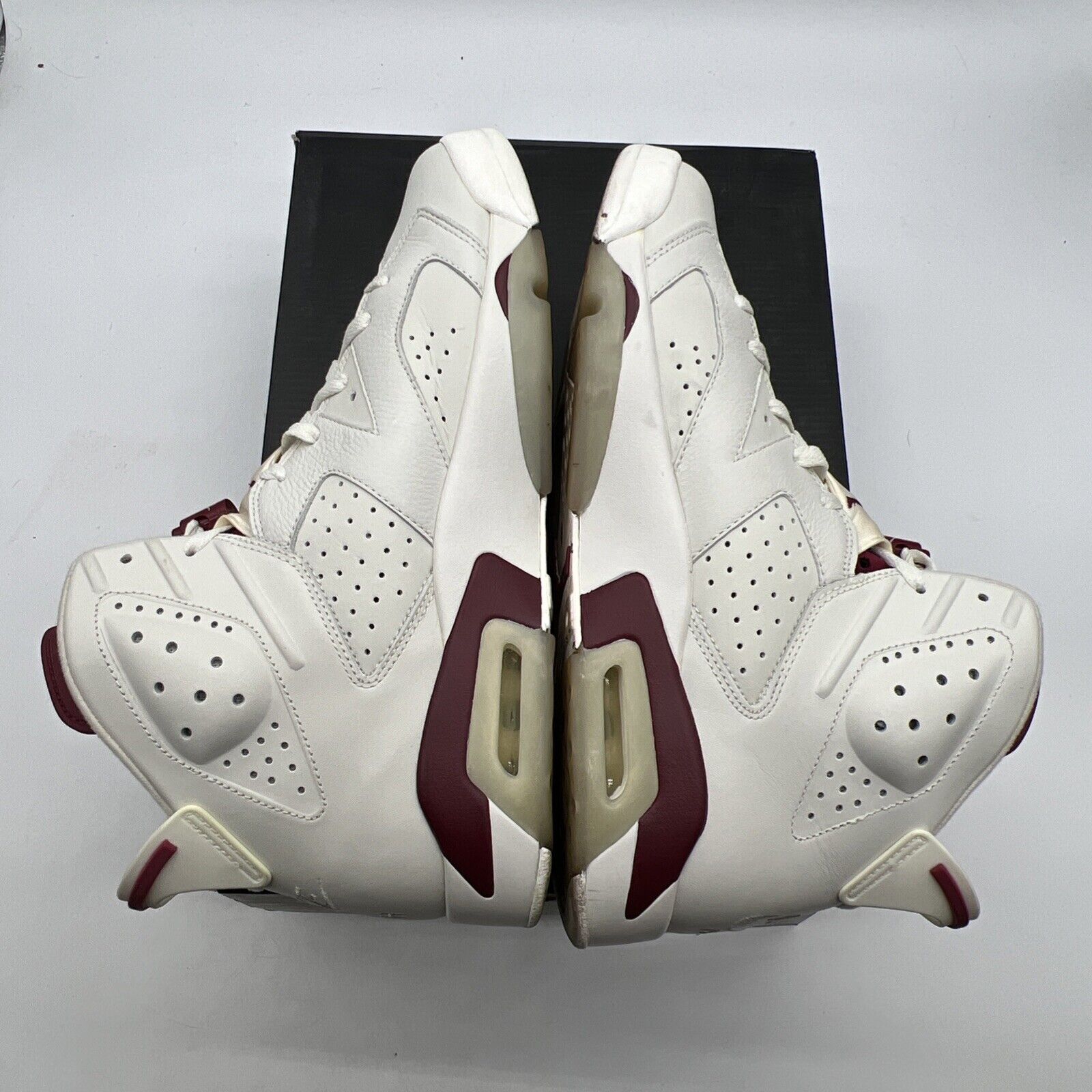 Size 11 - Air Jordan 6 Retro 2015 Maroon (384664-116)