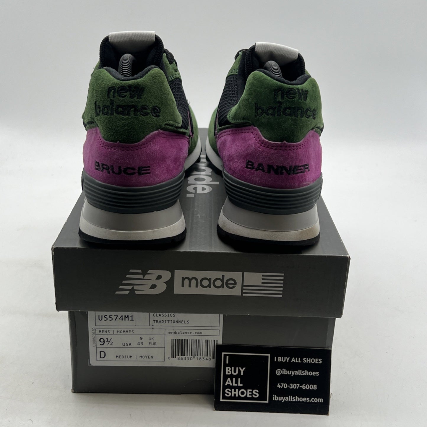 Size 9.5 - New Balance NB1 574 Custom Multicolor (US574M1)