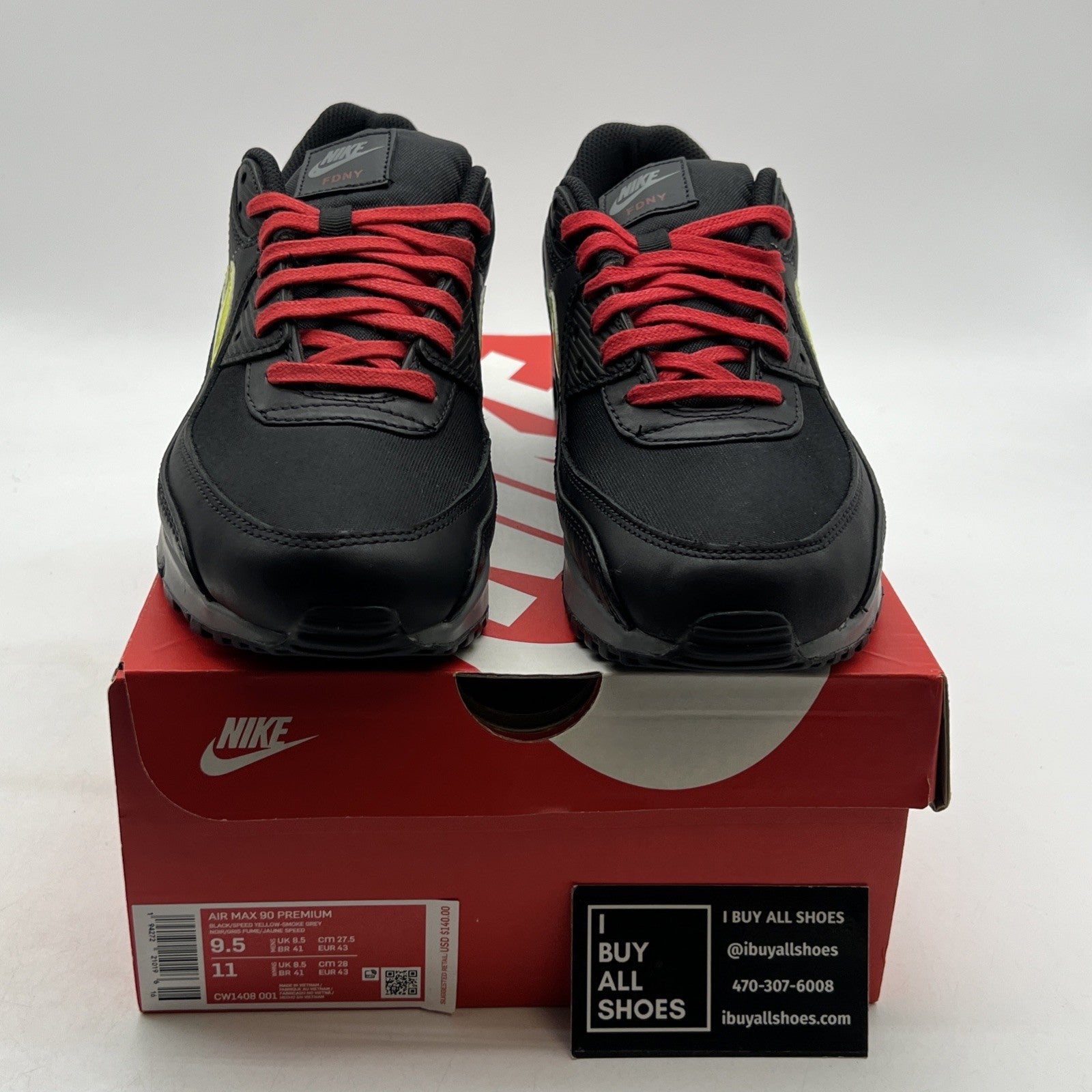 Size 9.5 - Nike Air Max 90 New York - City Pack (CW1408-001)
