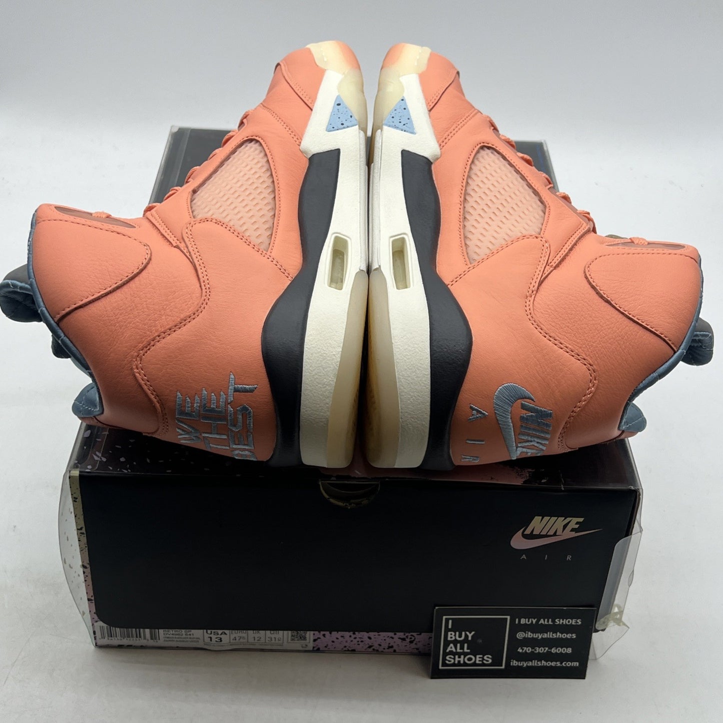 Size 13 - Jordan 5 Retro x DJ Khaled Mid We The Best - Crimson Bliss DV4982-641