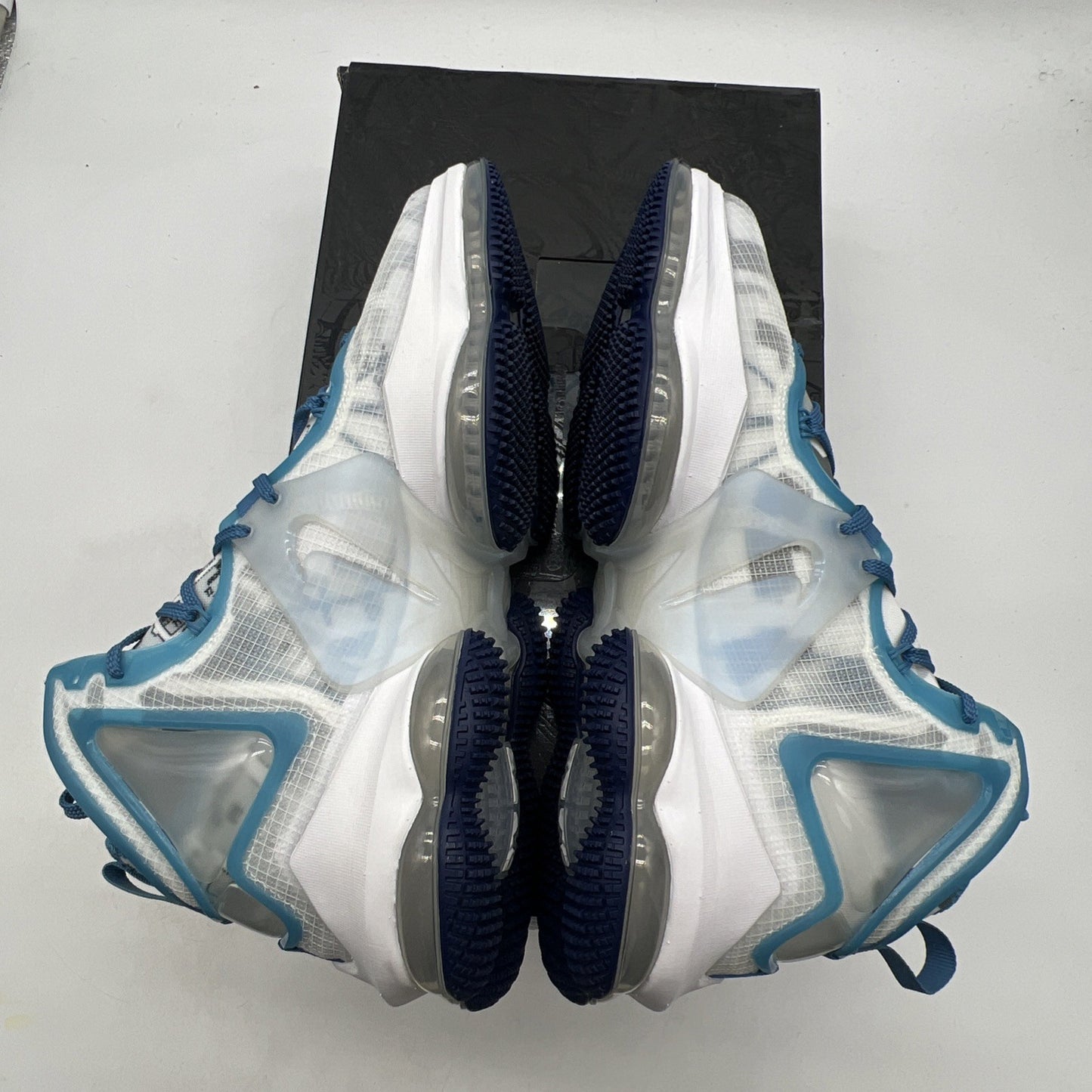 Size 10 - New Nike Lebron 19 Space Jam White Blue Men's Basketball (DC9338-100)