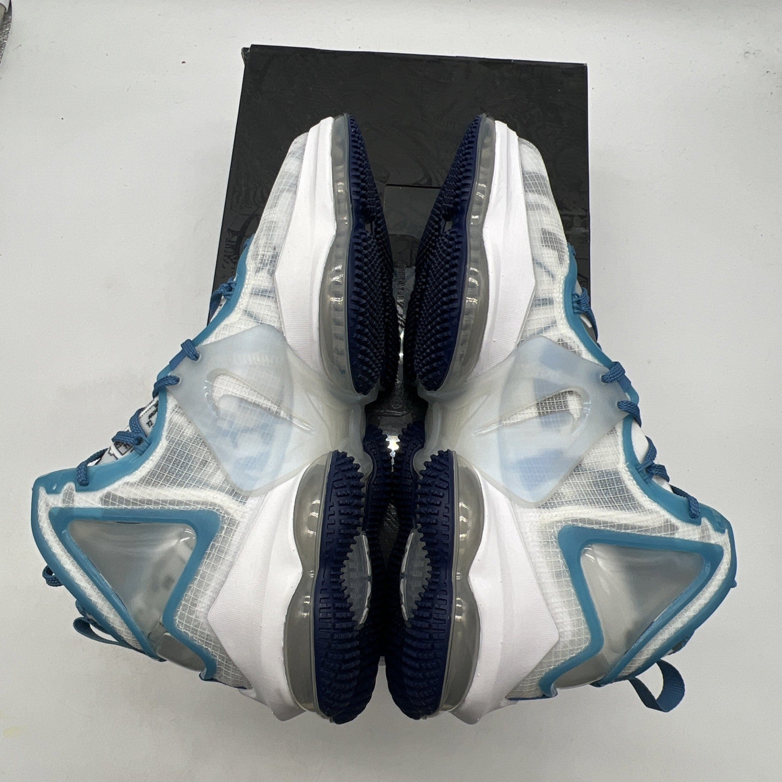 Size 10 - New Nike Lebron 19 Space Jam White Blue Men's Basketball (DC9338-100)