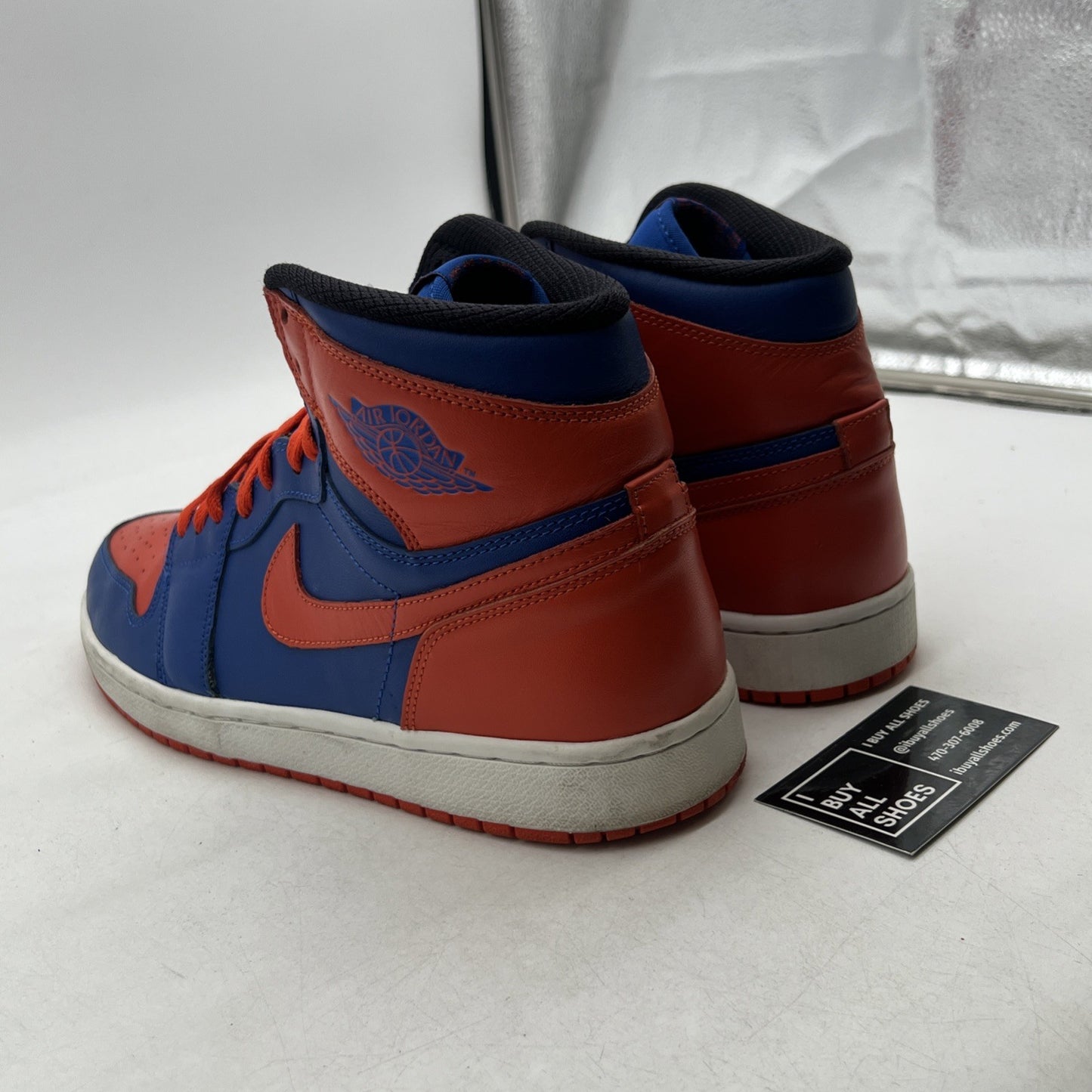Size 12 - Air Jordan 1 Retro OG High Knicks (555088-407)