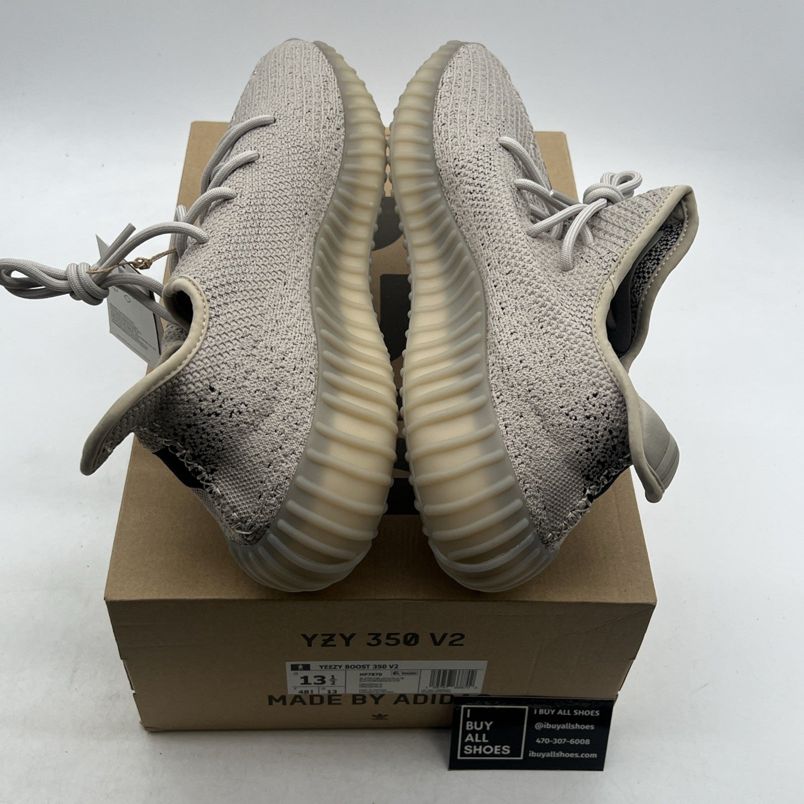 Size 13.5 - adidas Yeezy Boost 350 V2 Low Slate (HP7870)
