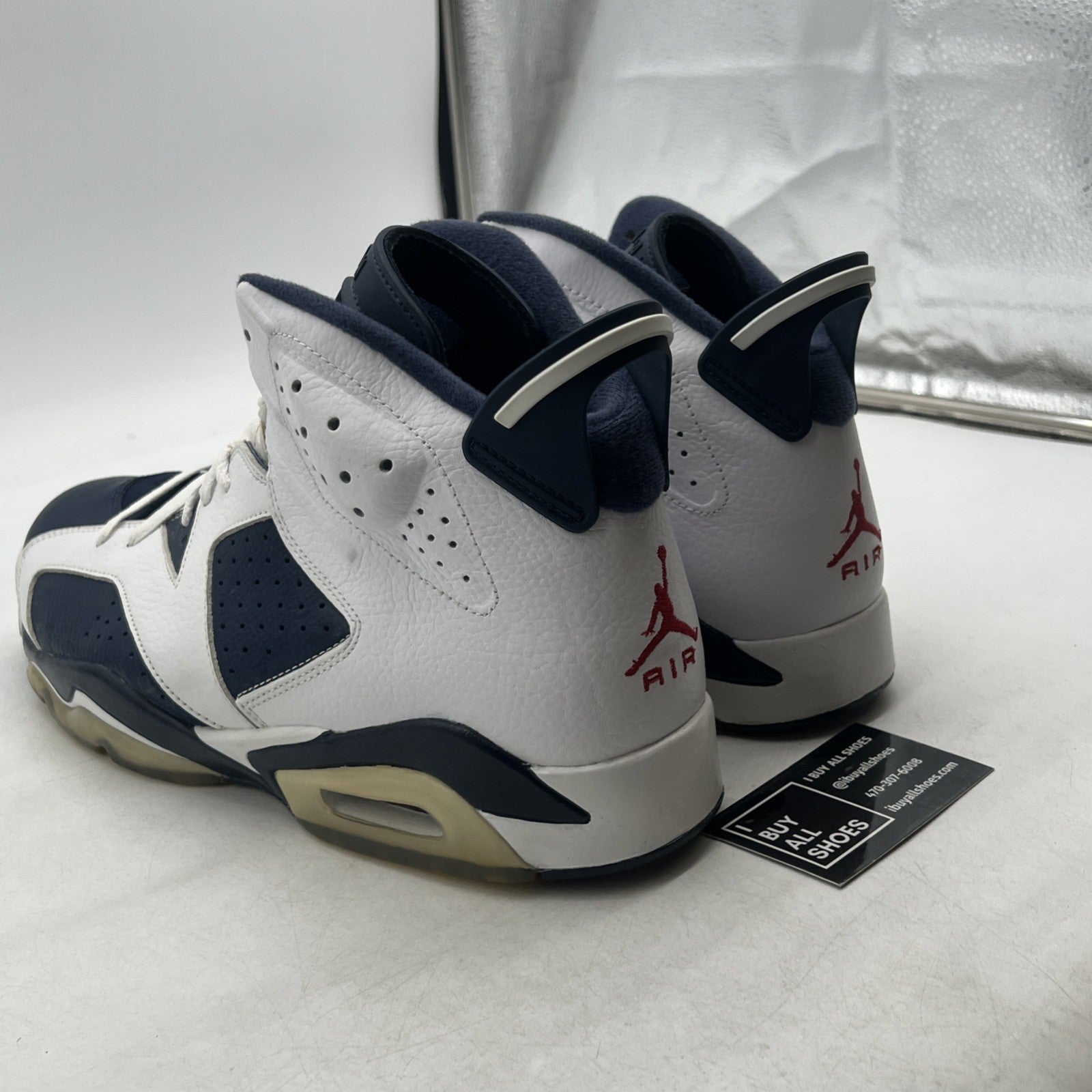 Size 14 - Air Jordan 6 Retro 2012 Olympic (384664-130)