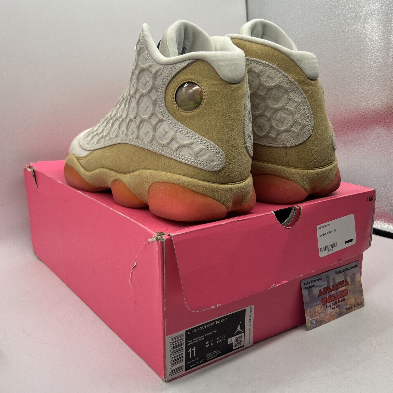 Size 11 - Air Jordan 13 Retro Chinese New Year Pink Tan (CW4409-100)