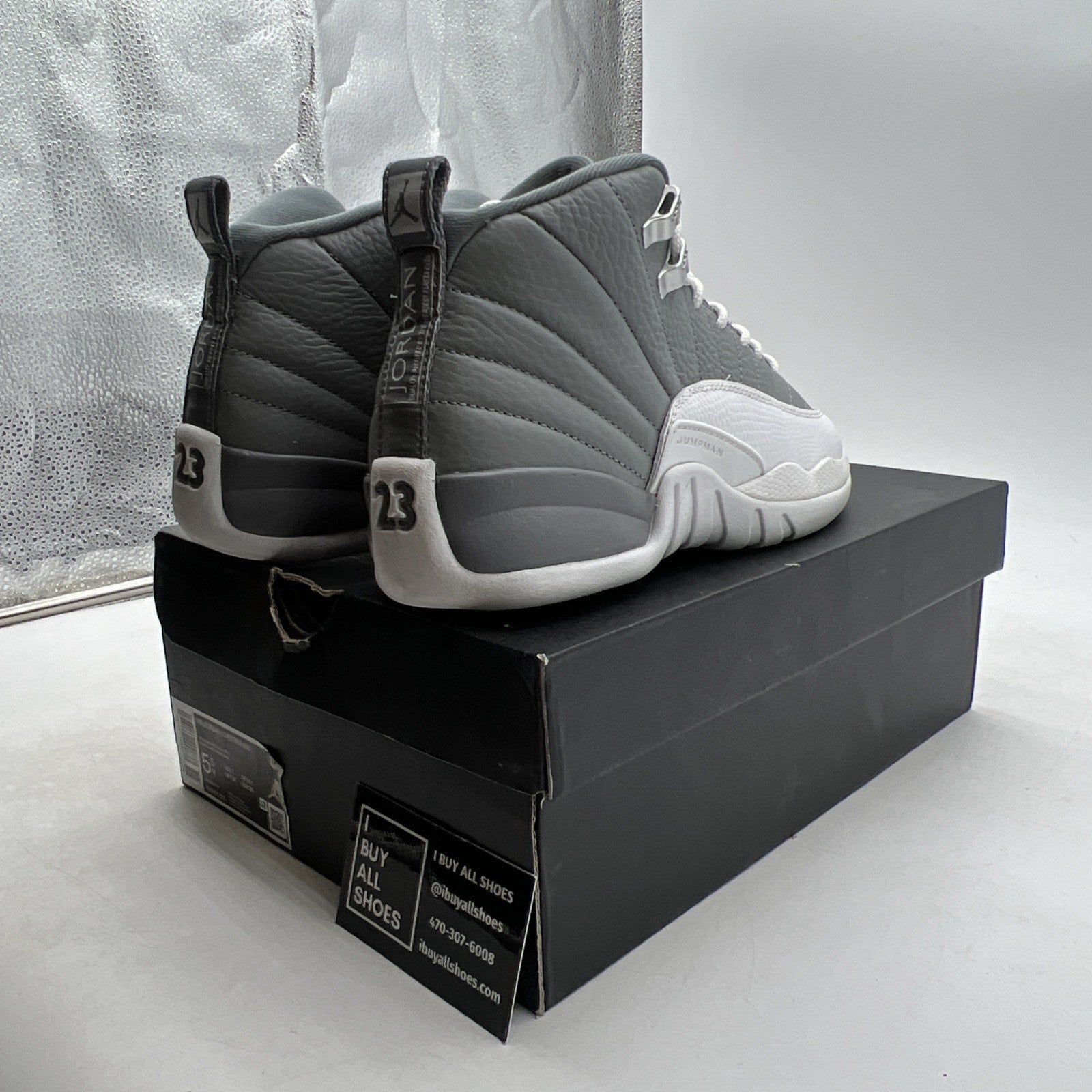 Size 5.5 - Air Jordan 12 Stealth 2022 (153265-015)