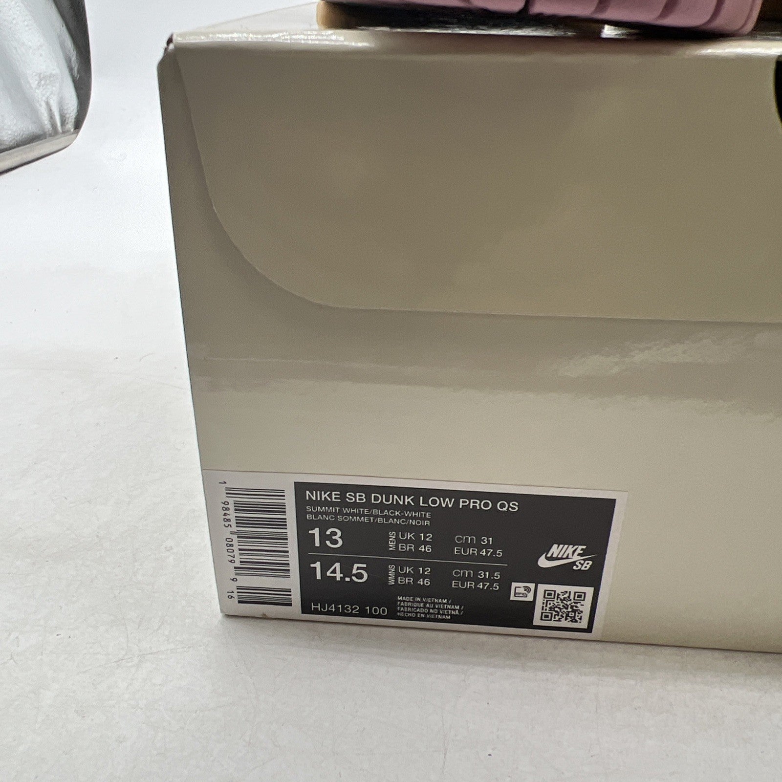 Size 13 - Nike CSEF x Dunk SB Low White Clear Emerald (HJ4132-100)