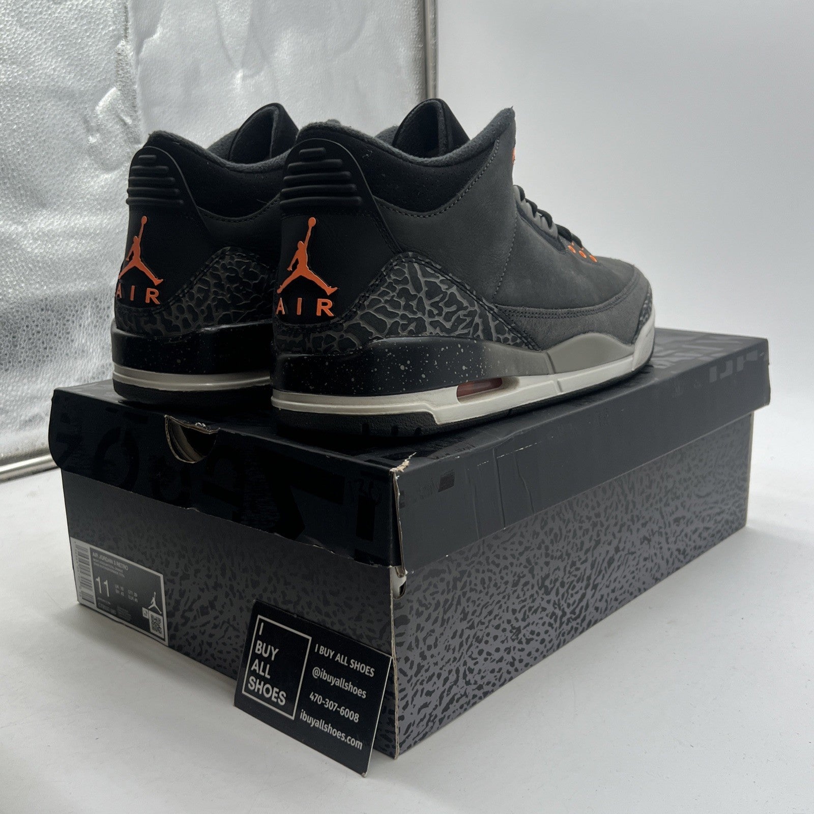 Size 11 - Air Jordan 3 Retro 2023 Mid Fear (CT8532-080)