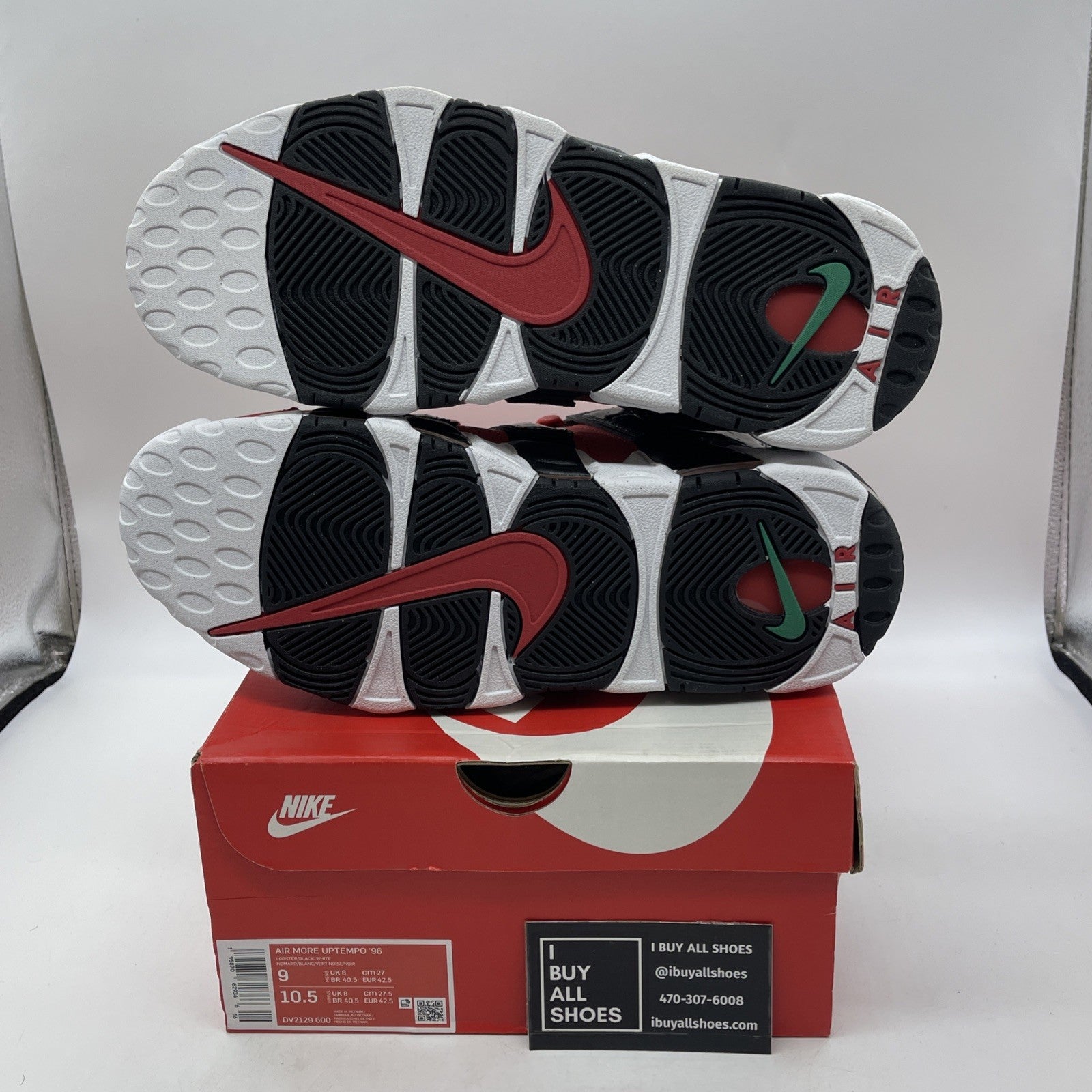 Size 9 - Nike Air More Uptempo I Got Next Suede Leather (DV2129-600)