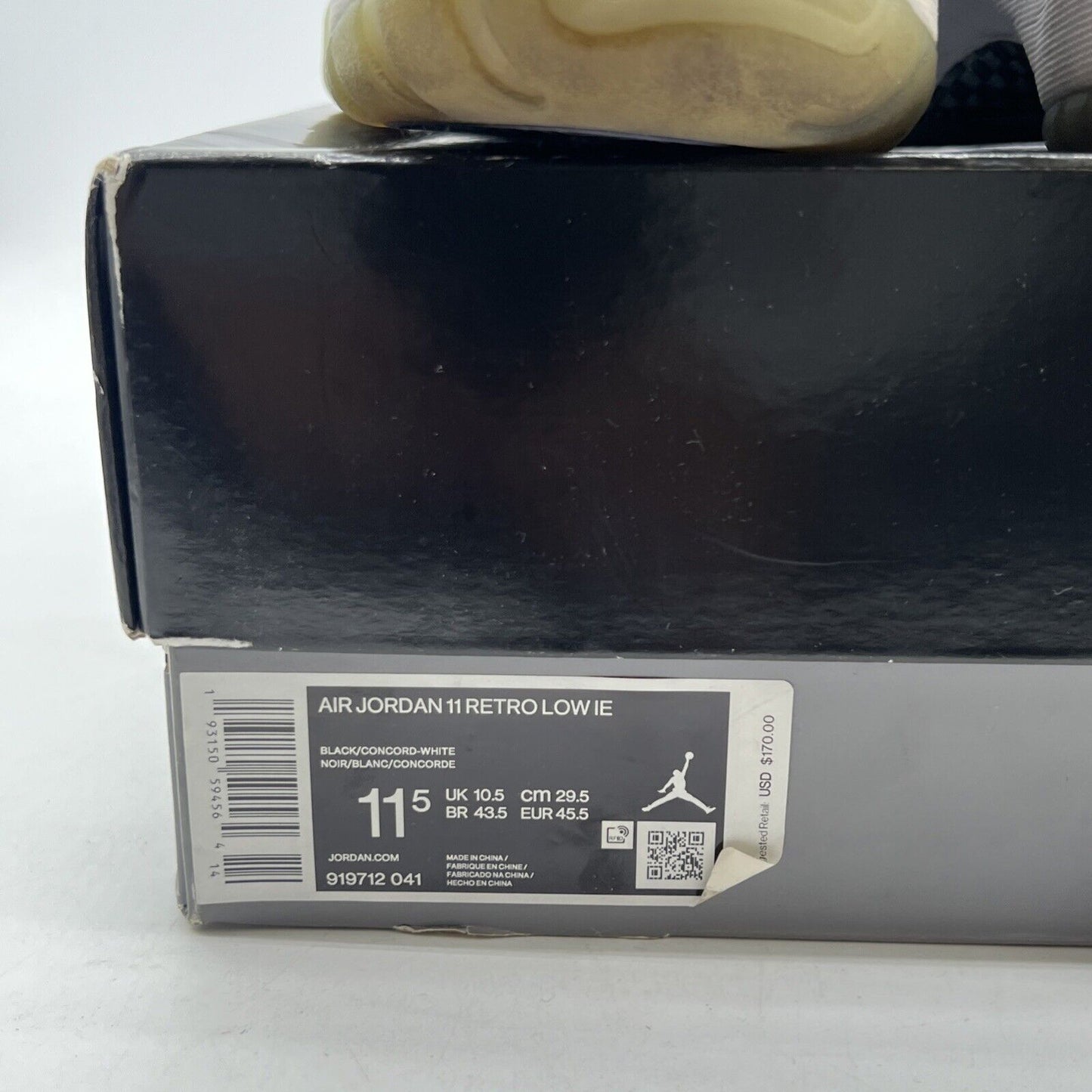 Size 11.5 - Air Jordan 11 Retro IE Low Space Jam (919712-041)