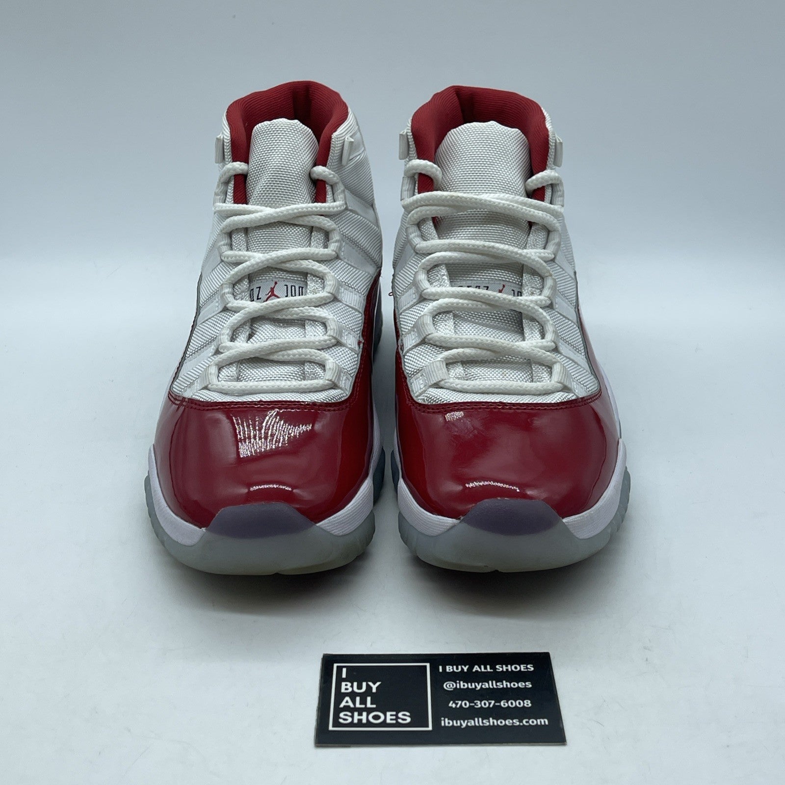 Size 10 - Jordan 11 Retro High Cherry Red White Leather Suede (CT8012-116)