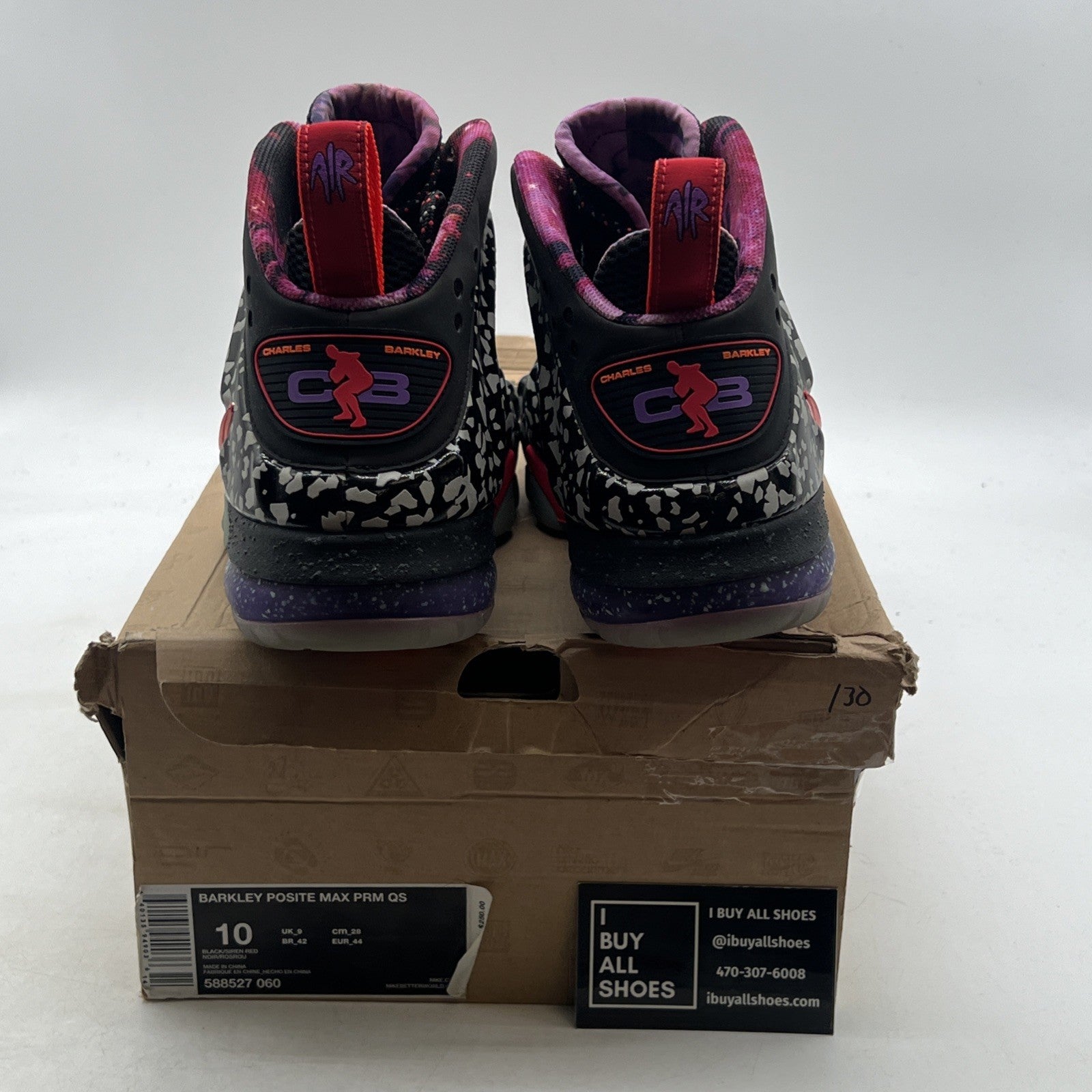 Size 10 - Nike Barkley Posite Max Area 72 (588527-060)