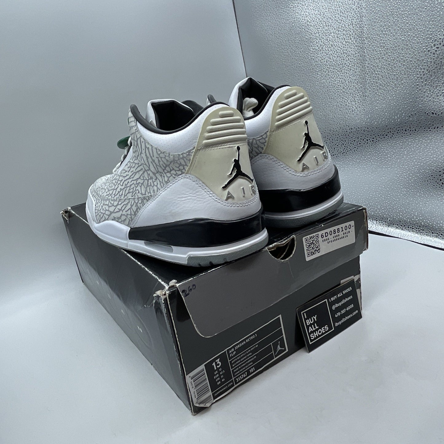 Size 13 - Air Jordan 3 Retro Flip (315767-101)
