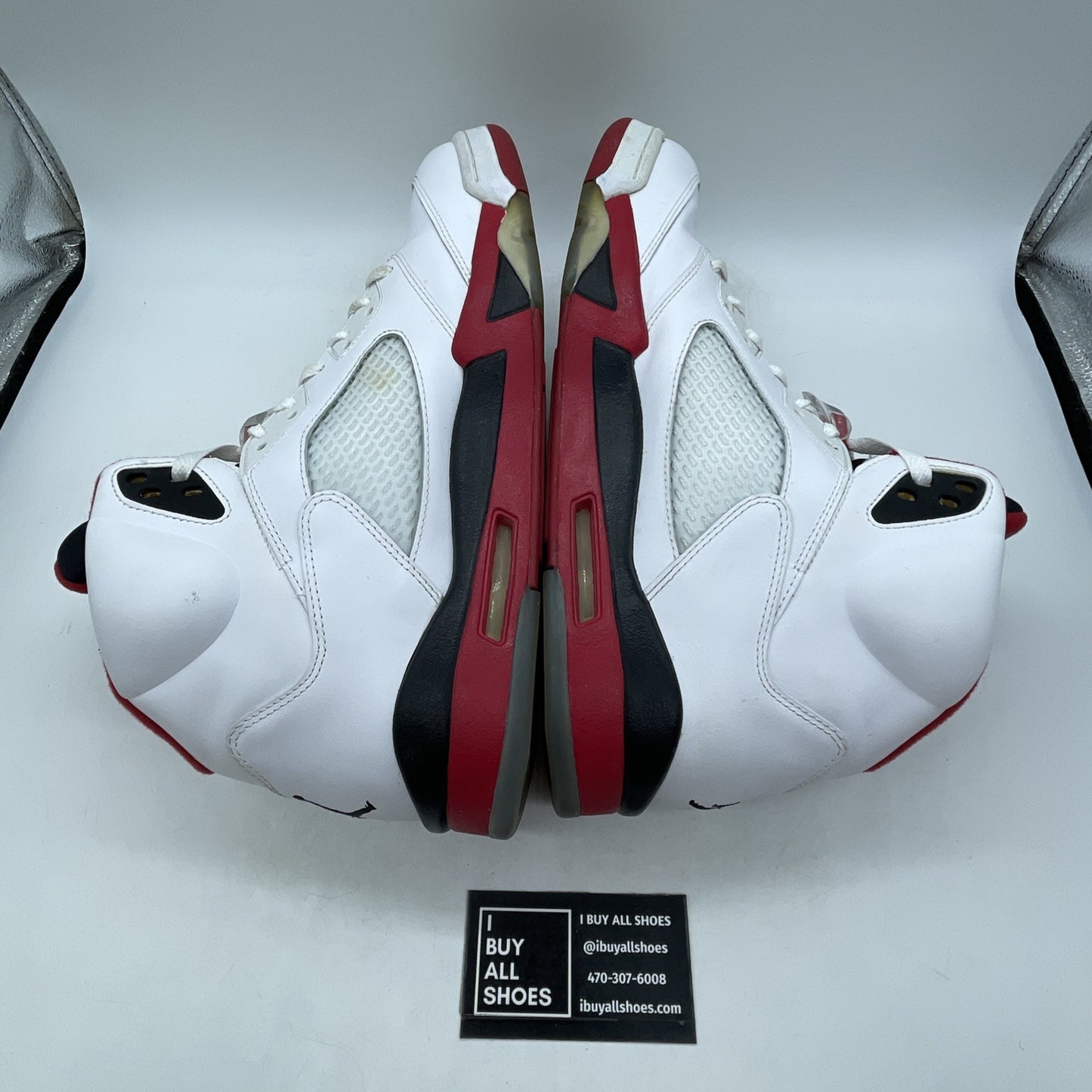 Size 13 - Air Jordan 5 Retro 2016 Low Fire Red (136027-120)