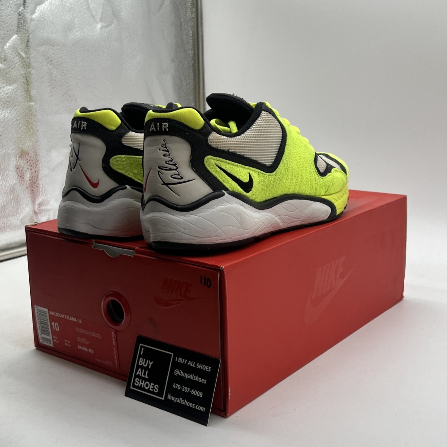 Size 10 - Nike Air Zoom Talaria '16 Volt (844695-700)