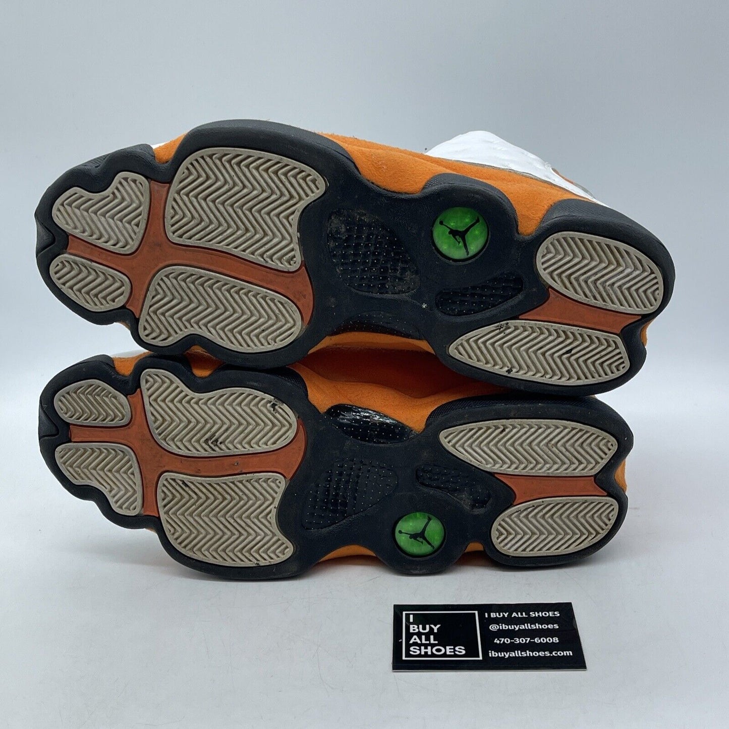 Size 11.5 - Air Jordan 13 Retro Starfish Orange White Suede Leather (414571-108)