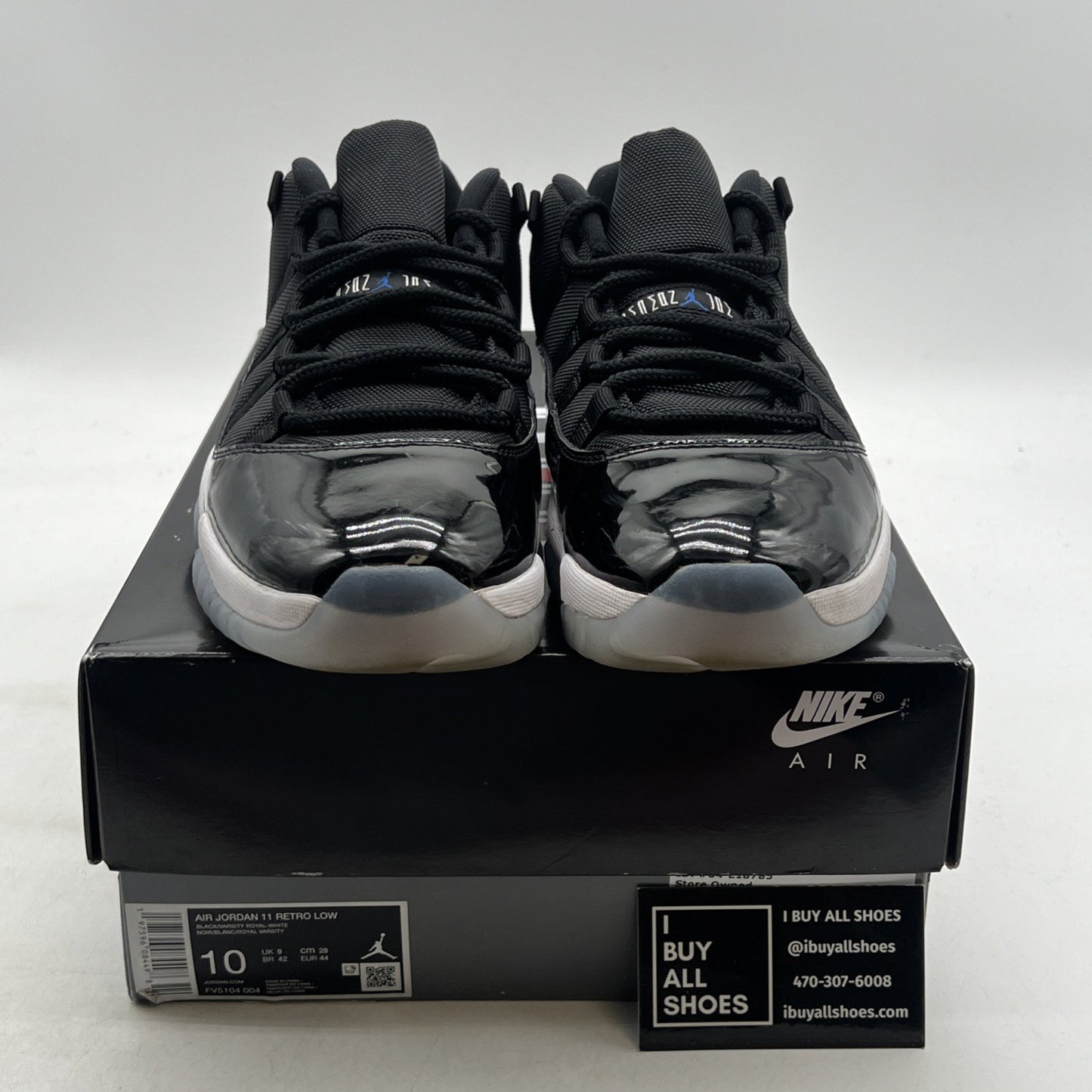 Size 10 - Air Jordan 11 Retro Low Space Jam (FV5104-004)