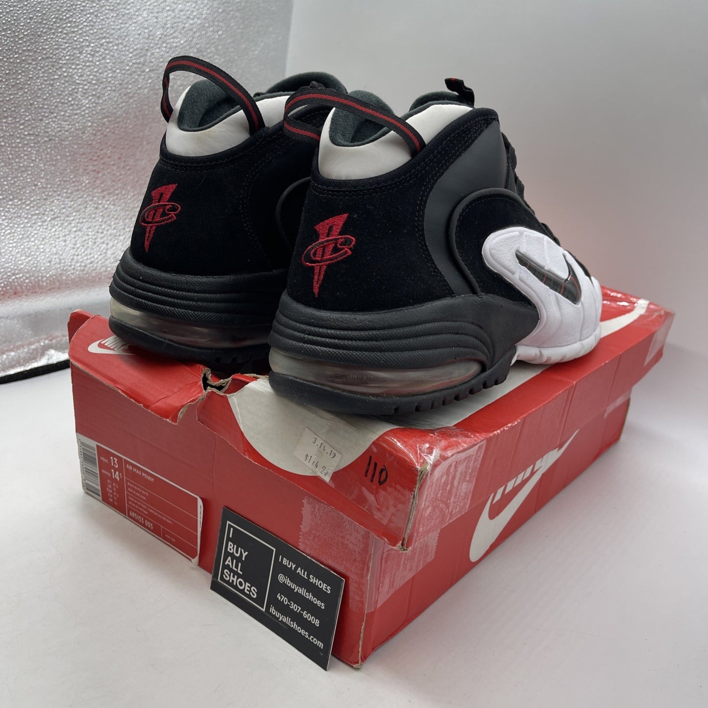 Size 13 - Nike Air Max Penny 1996 Olympics (685153-003)