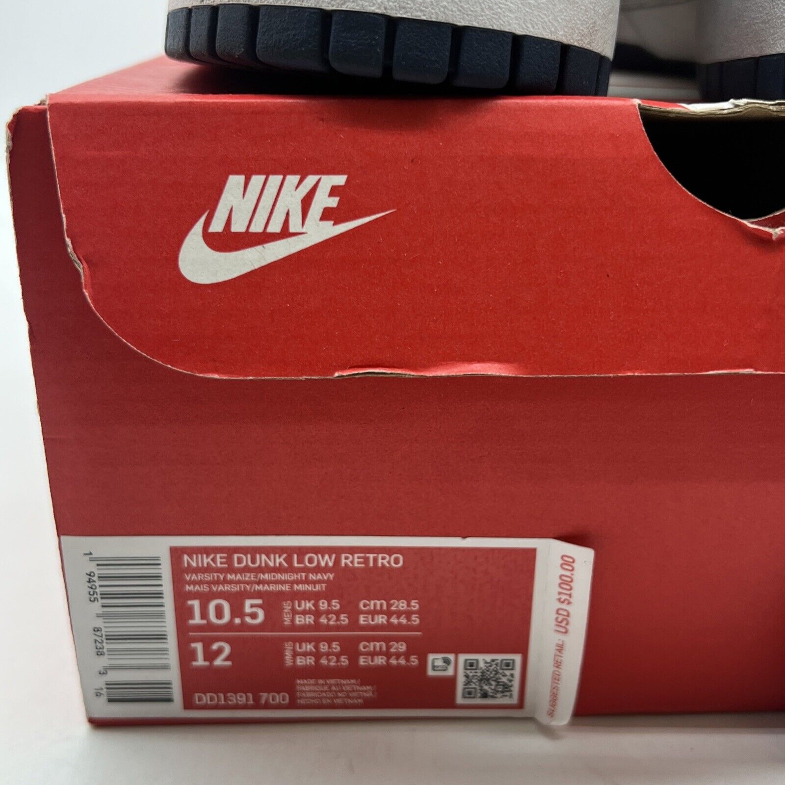 Size 10.5 - Nike Dunk Low Michigan 2021 (DD1391-700)
