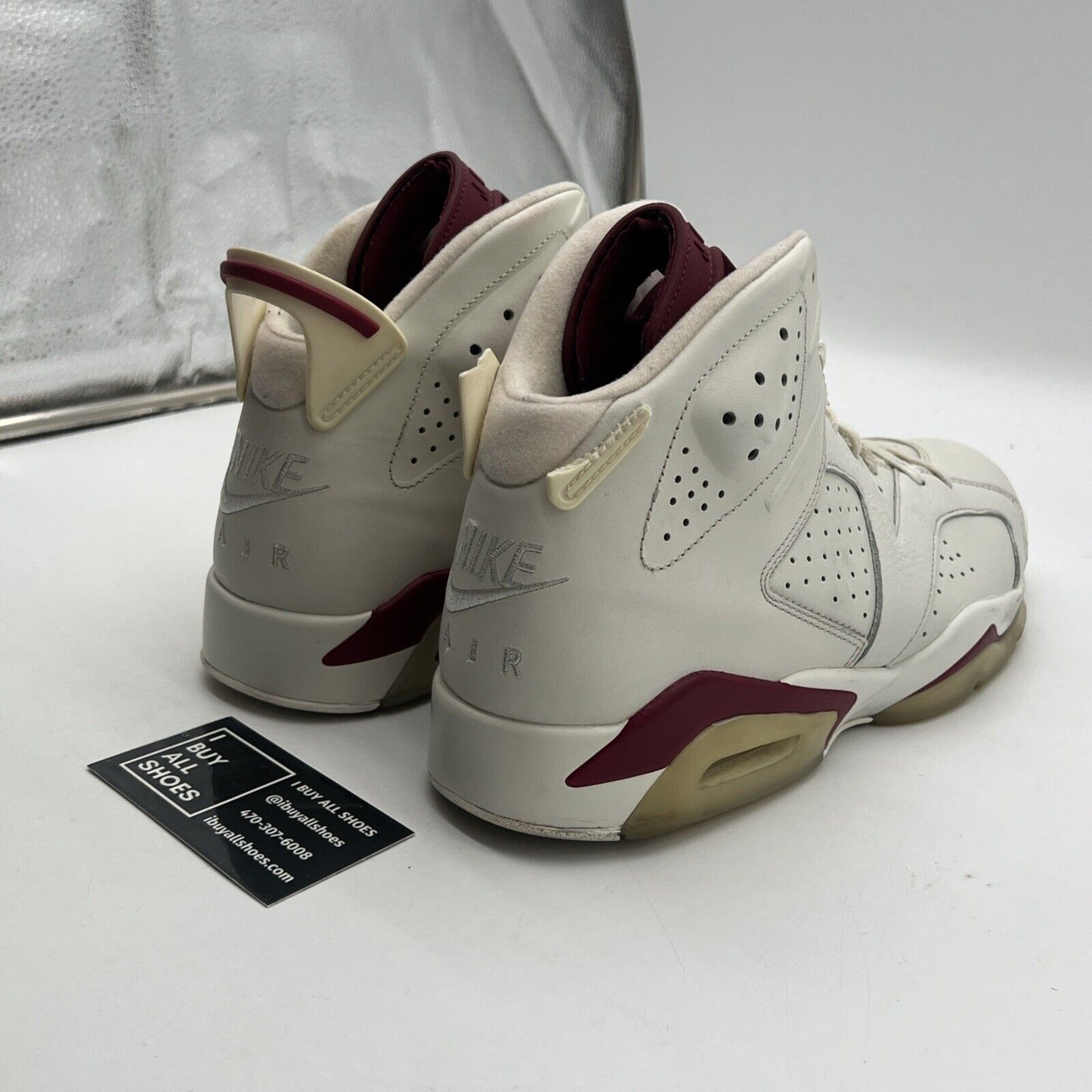 Size 11 - Air Jordan 6 Retro 2015 Maroon (384664-116)