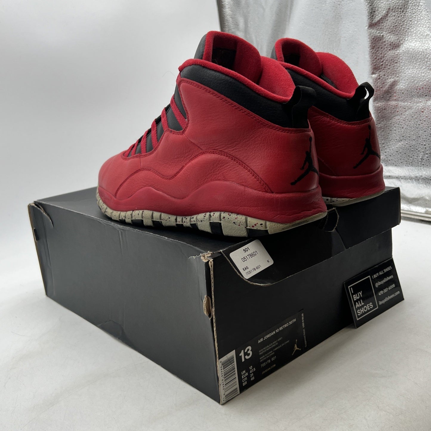 Size 13 - Air Jordan 10 Retro Bulls Over Broadway (705178-601)