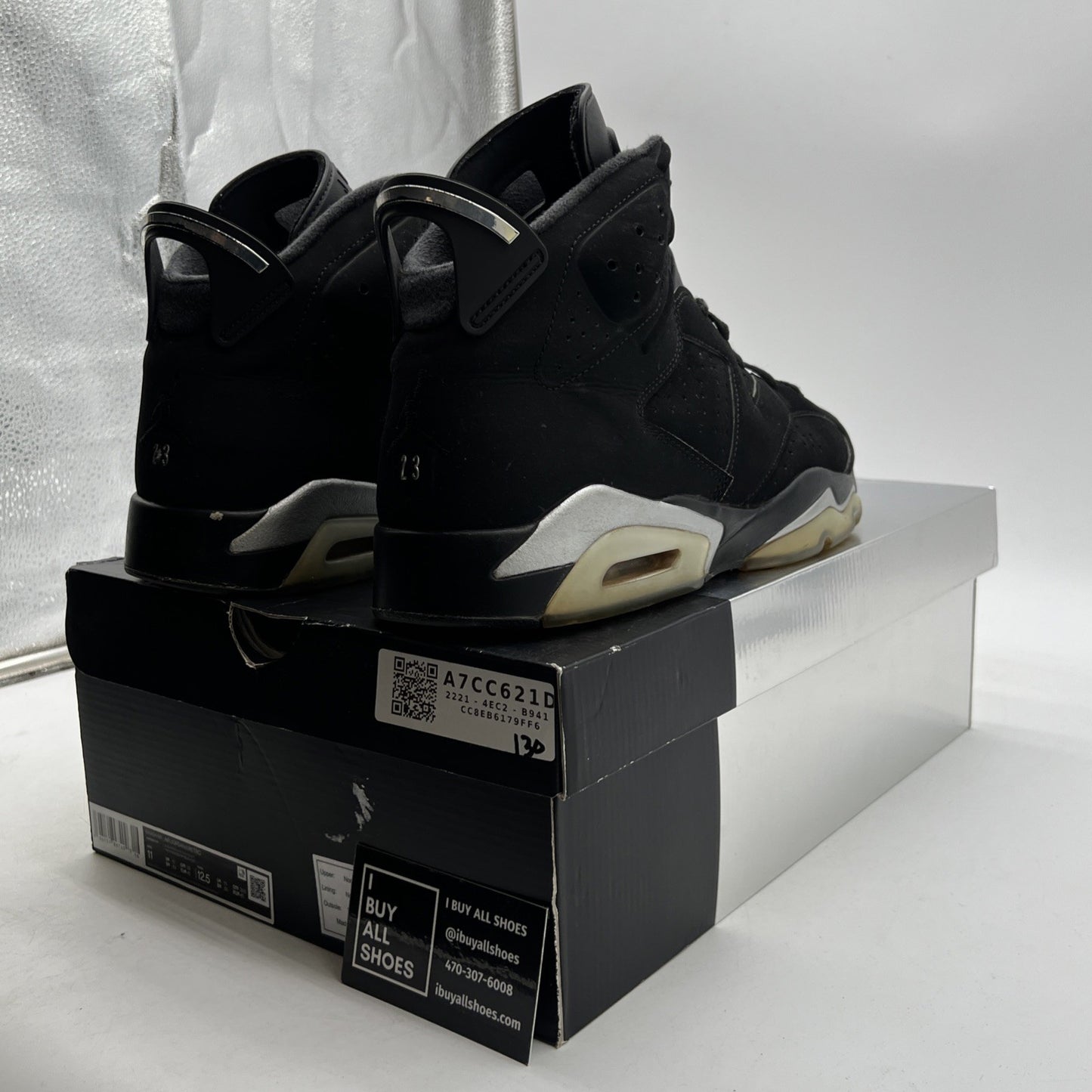 Size 11 - Air Jordan 6 Retro Mid Chrome (DX2836-001)