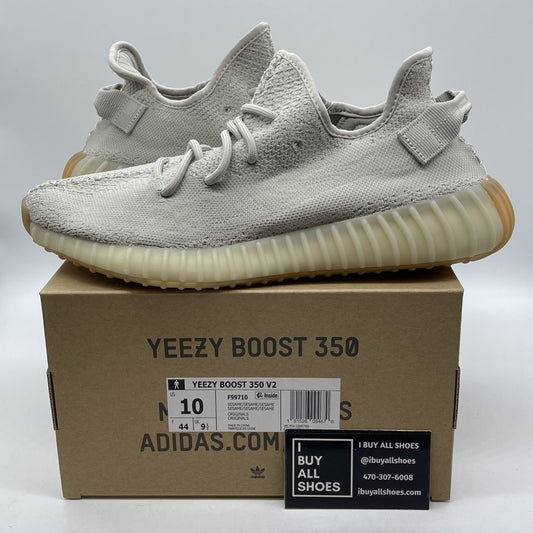 Size 10 - adidas Yeezy Boost 350 V2 Low Sesame Suede (F99710)