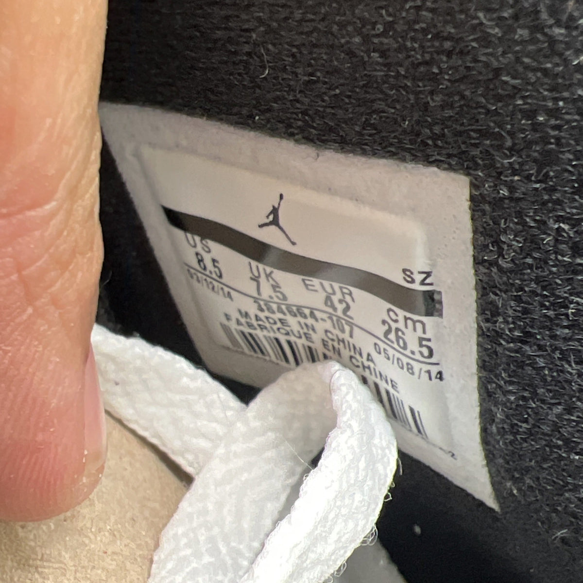 Size 8.5 - Air Jordan 6 Retro 2014 Sport Blue (384664-107)