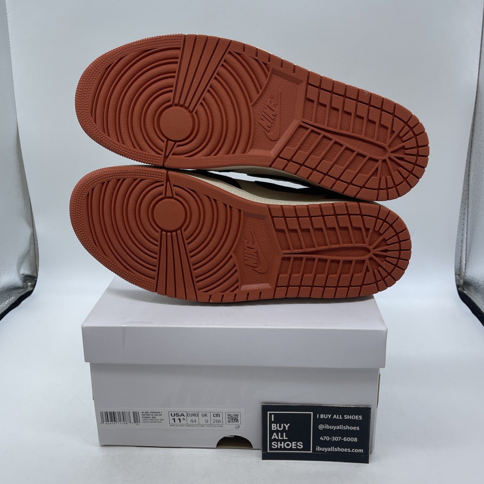 Size 11.5W - Air Jordan 1 Retro OG High Dusted Clay (FQ2941-200)