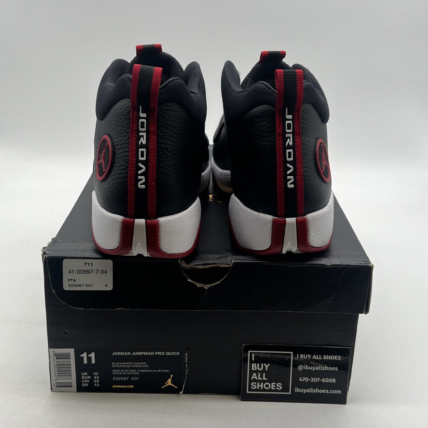 Size 11 - Jordan Jumpman Pro Quick Bred (932687-001)