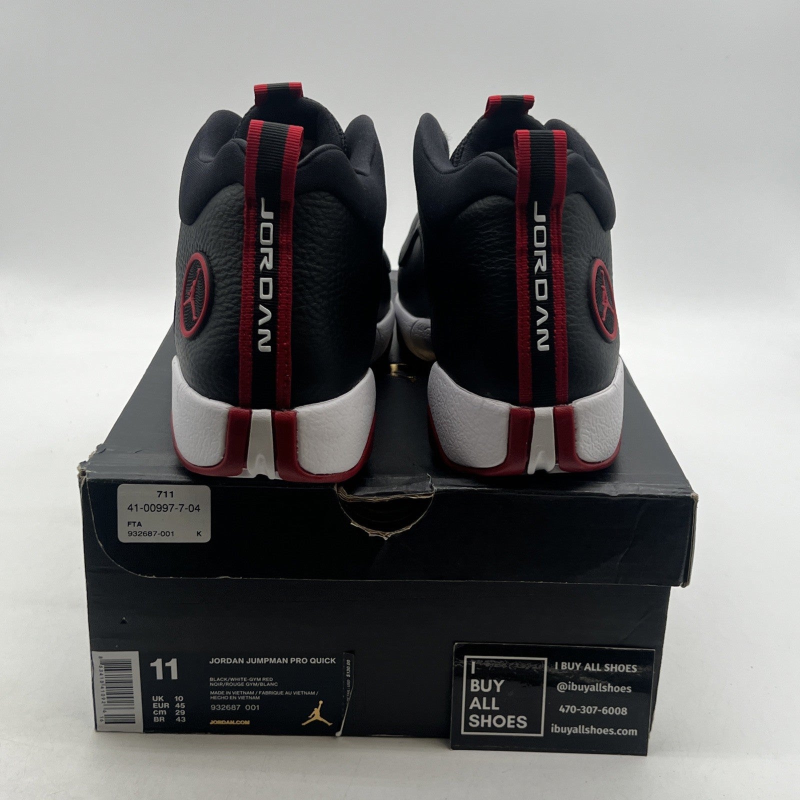 Size 11 - Jordan Jumpman Pro Quick Bred (932687-001)