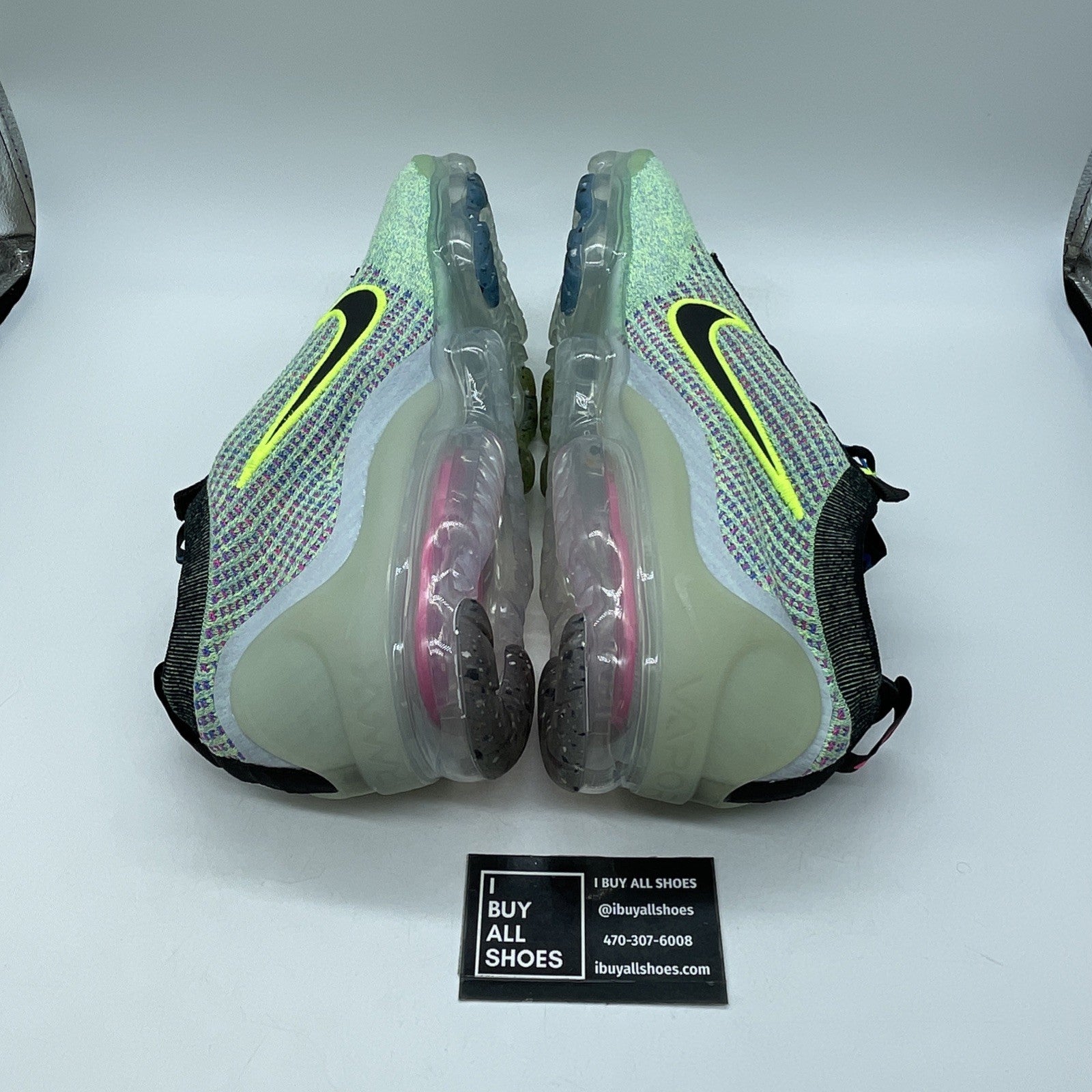 Size 14 - Nike Air VaporMax 2021 Flyknit Next Nature Volt Photo Blue DX3368-700