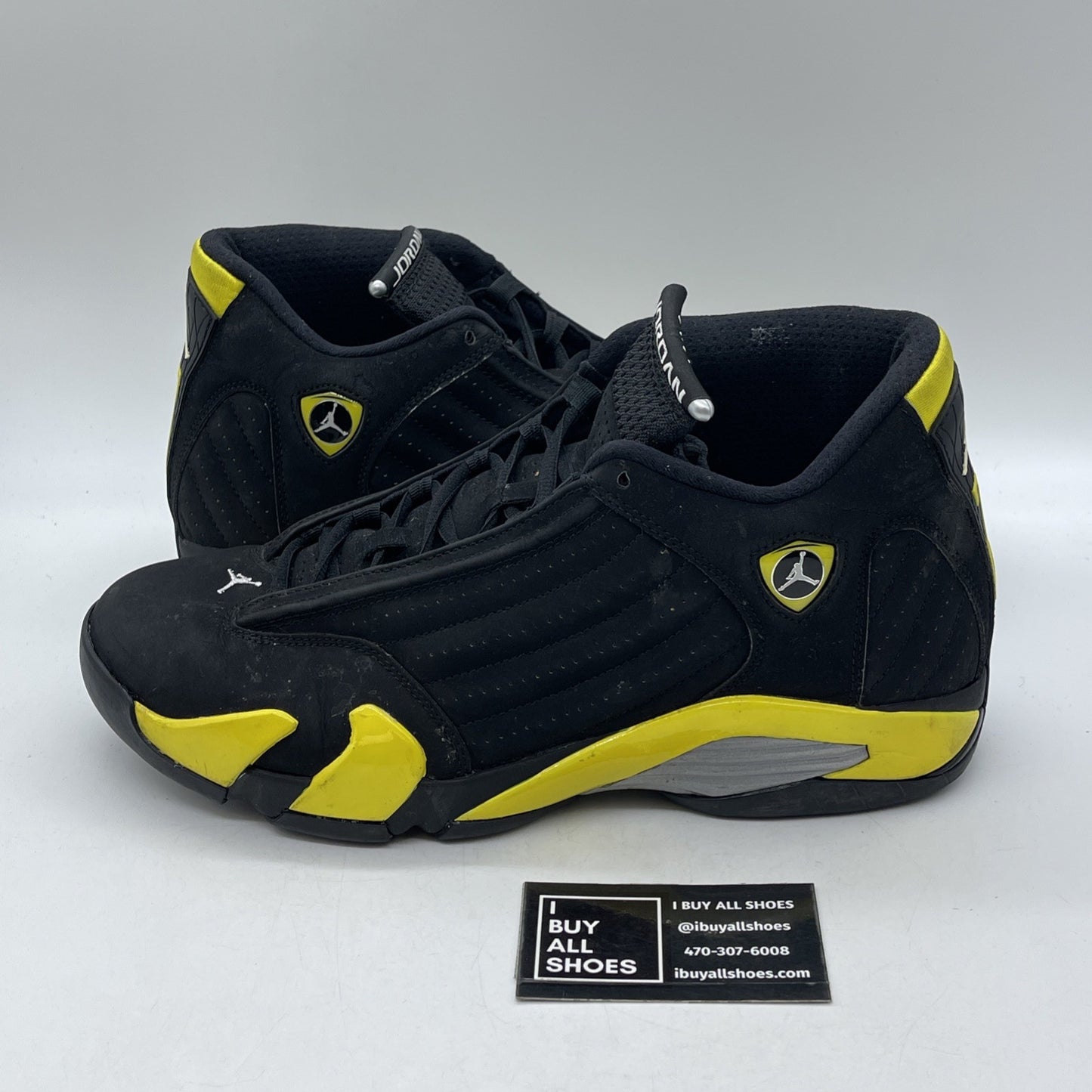 Size 11.5 - Air Jordan 14 Retro Thunder (487471-070)