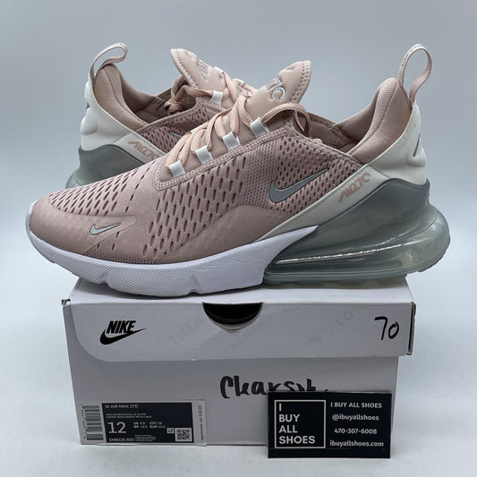 Size 12W - Nike Air Max 270 Pink Oxford Metallic Silver (DM8326-600)
