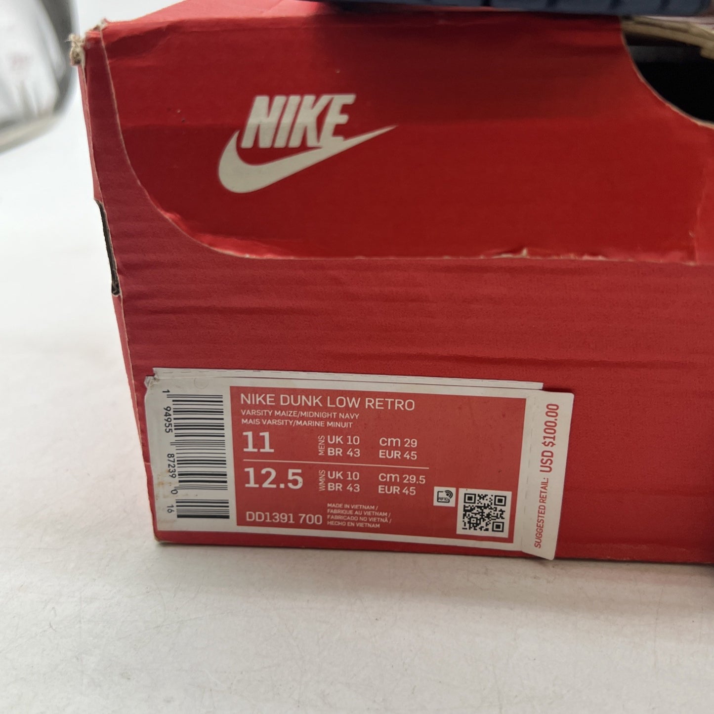 Size 11 - Nike Dunk Low Michigan 2021 (DD1391-700)