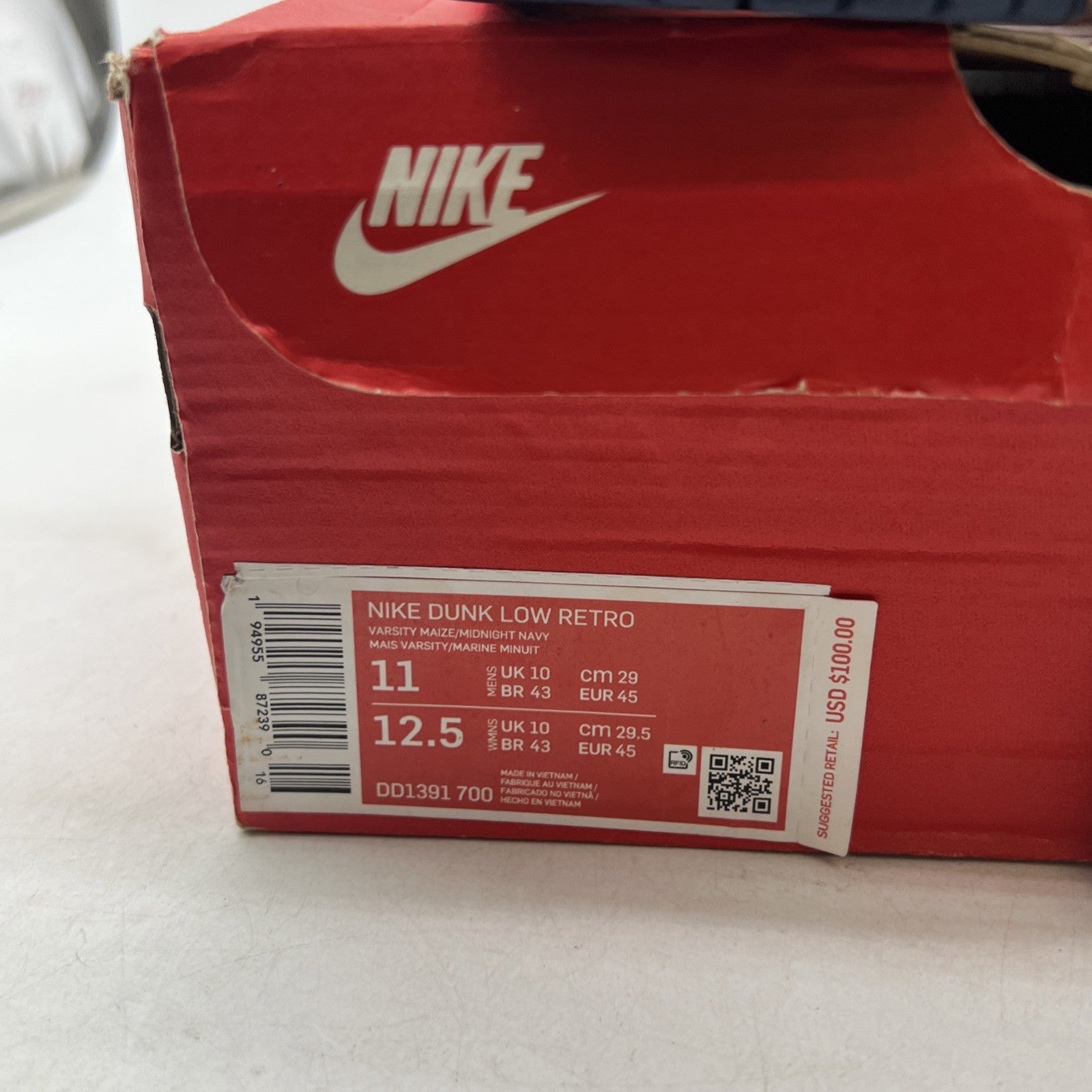 Size 11 - Nike Dunk Low Michigan 2021 (DD1391-700)