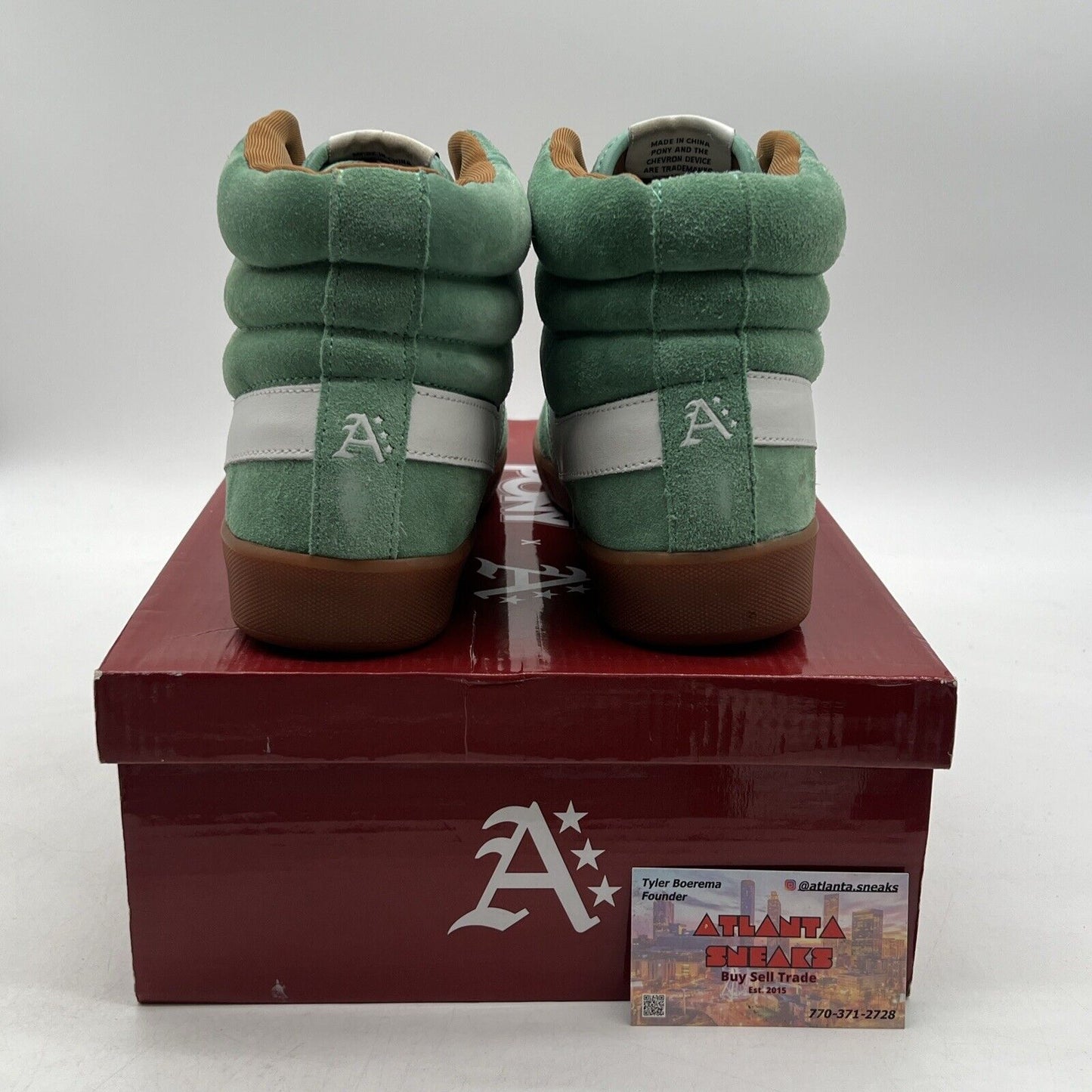 Size 10 - Pony Atmos Slam Dunk Statue Of Liberty Green (1710058-6EE)
