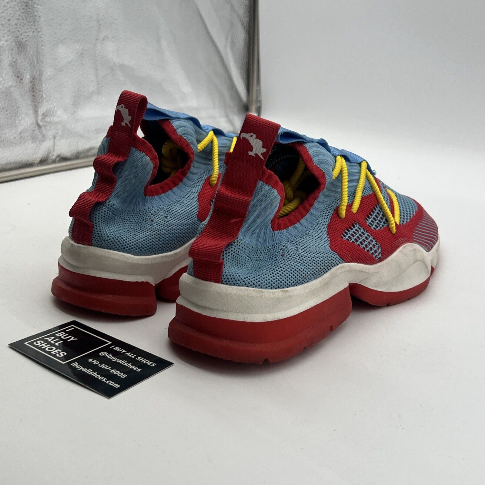Size 11 - Sia Good Shoes Chucky Vultures Red/Blue/Yellow