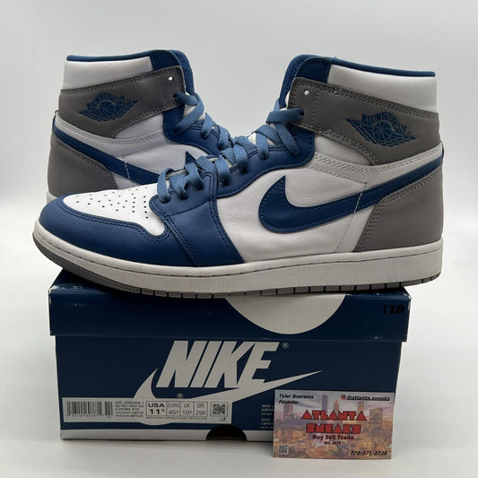 Size 11.5 - Air Jordan 1 Retro OG High True Blue (DZ5485-410)