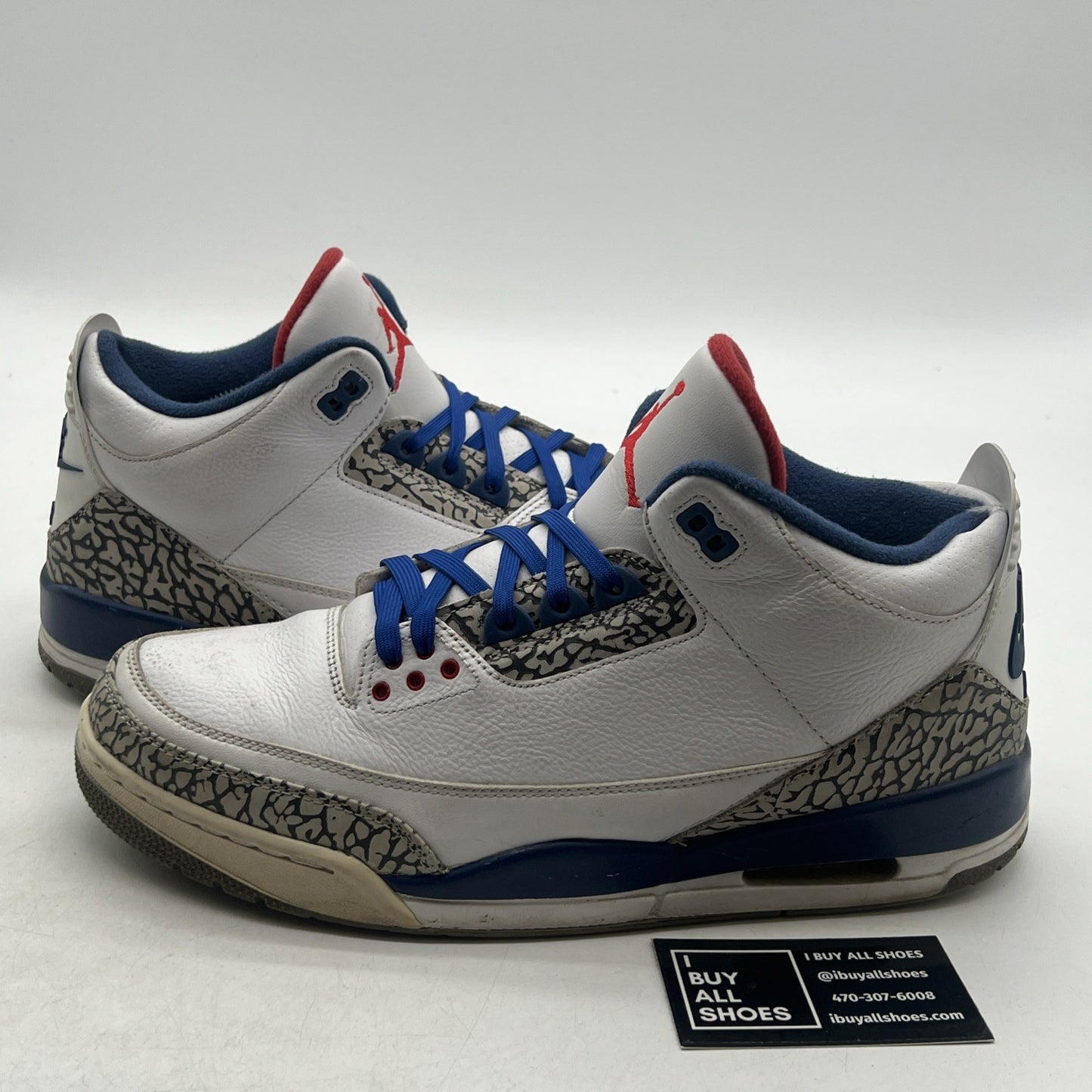 Size 12 - Air Jordan 3 Retro OG Mid True Blue (854262-106)