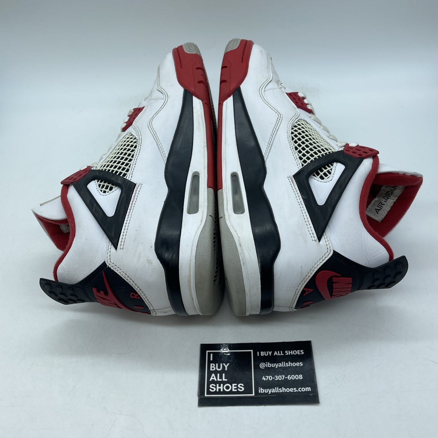 Size 10.5 - Jordan 4 Retro OG Mid Fire Red Black Leather (DC7770-160)