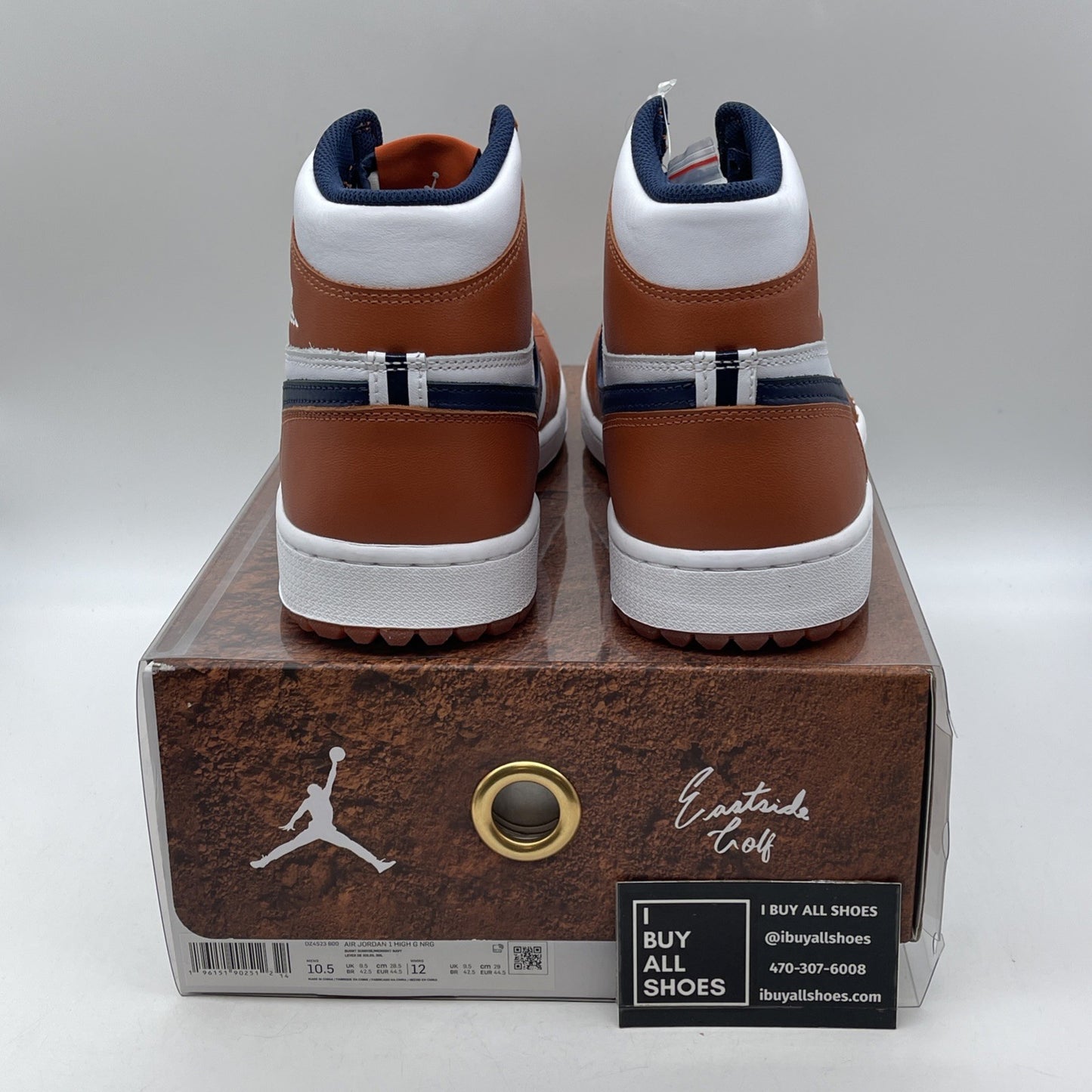 Size 10.5 - Eastside Golf x Air Jordan 1 Golf High Out the Mud (DZ4523-800)
