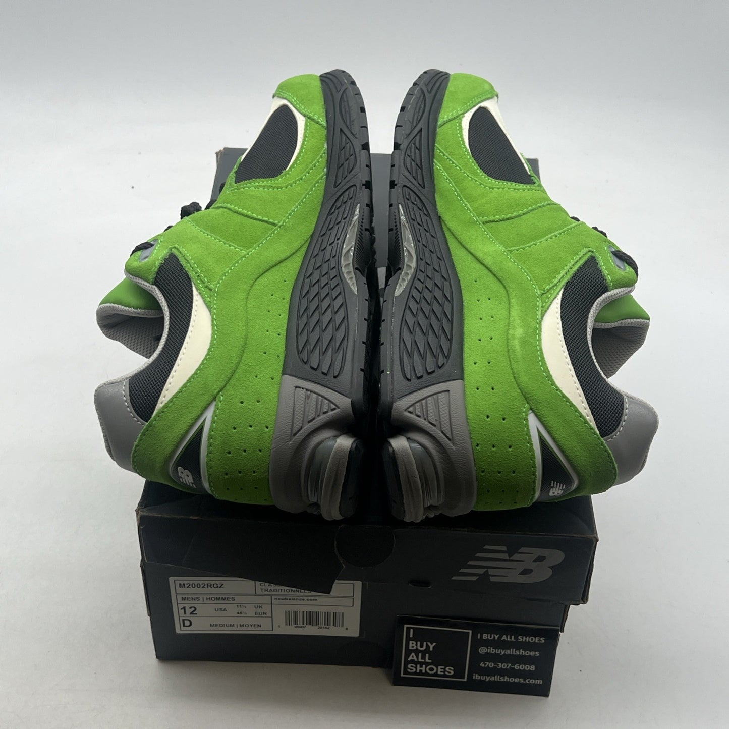 Size 12 - New Balance 2002R Good Vibes Pack - Green Apple (M2002RGZ)